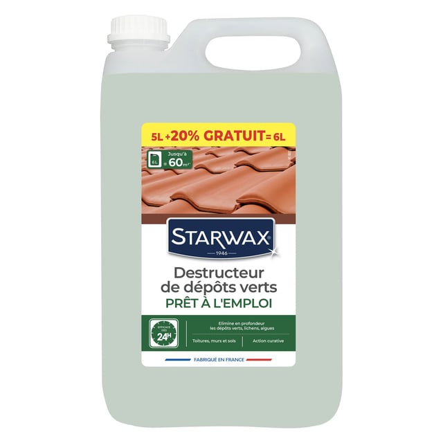 Traitement anti-dépots verts STARWAX, 6 L