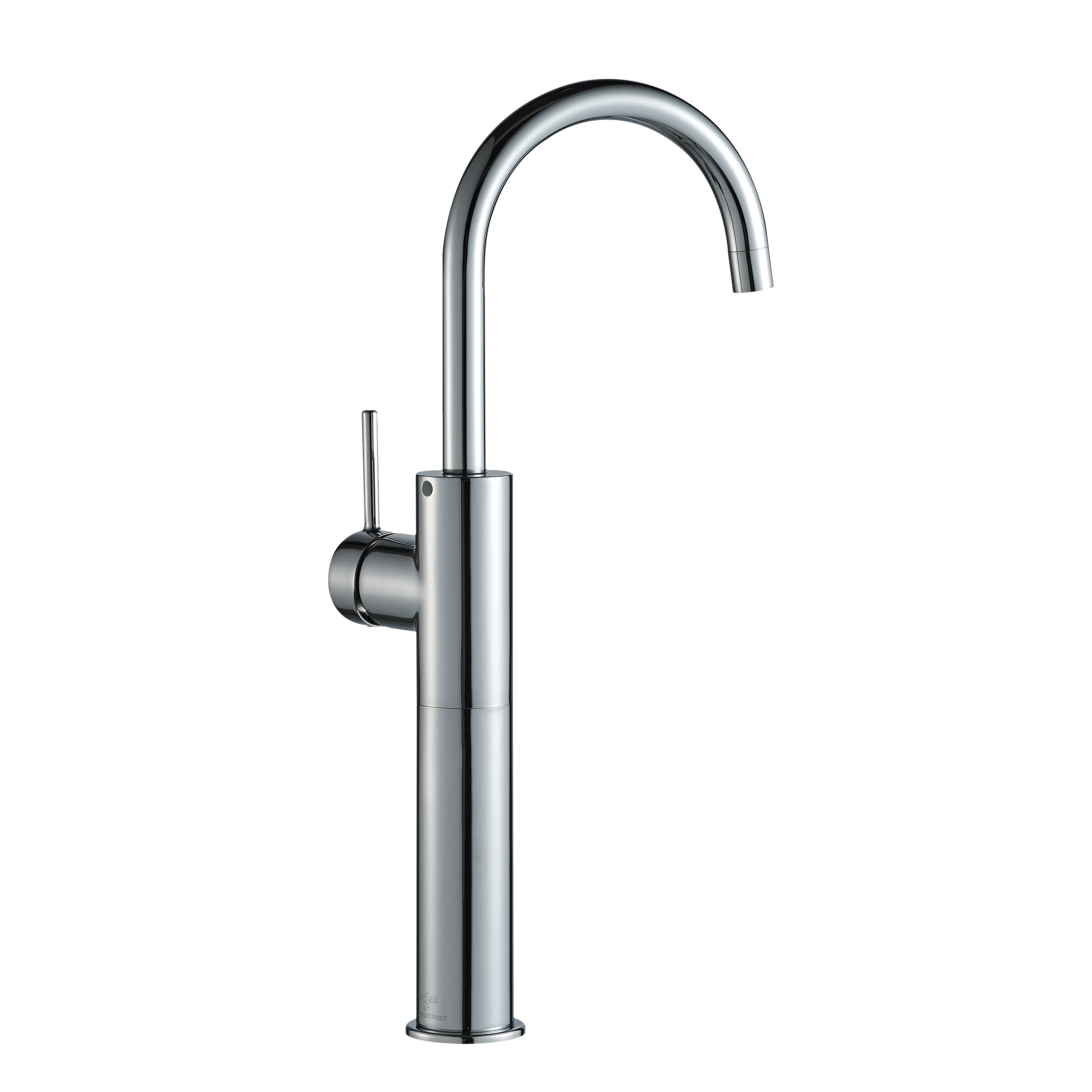 Grifo de lavabo SENSEA Loa monomando caño alto cromo brillo.  - 11