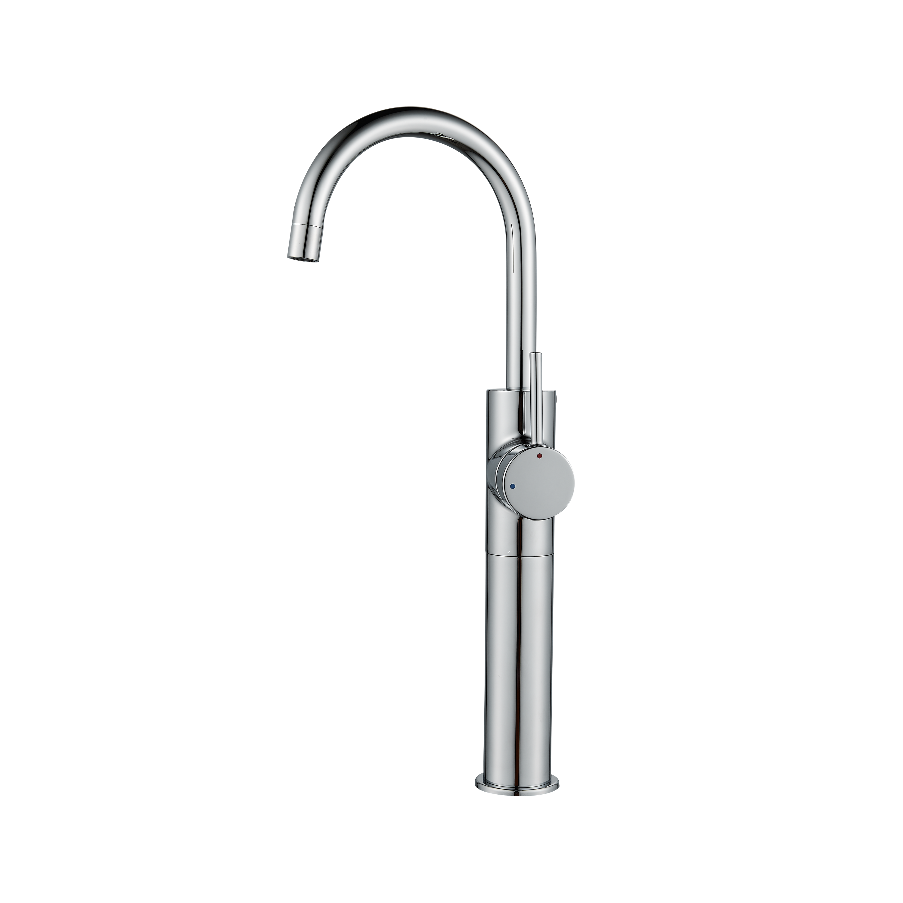 Grifo de lavabo SENSEA Loa monomando caño alto cromo brillo.  - 10