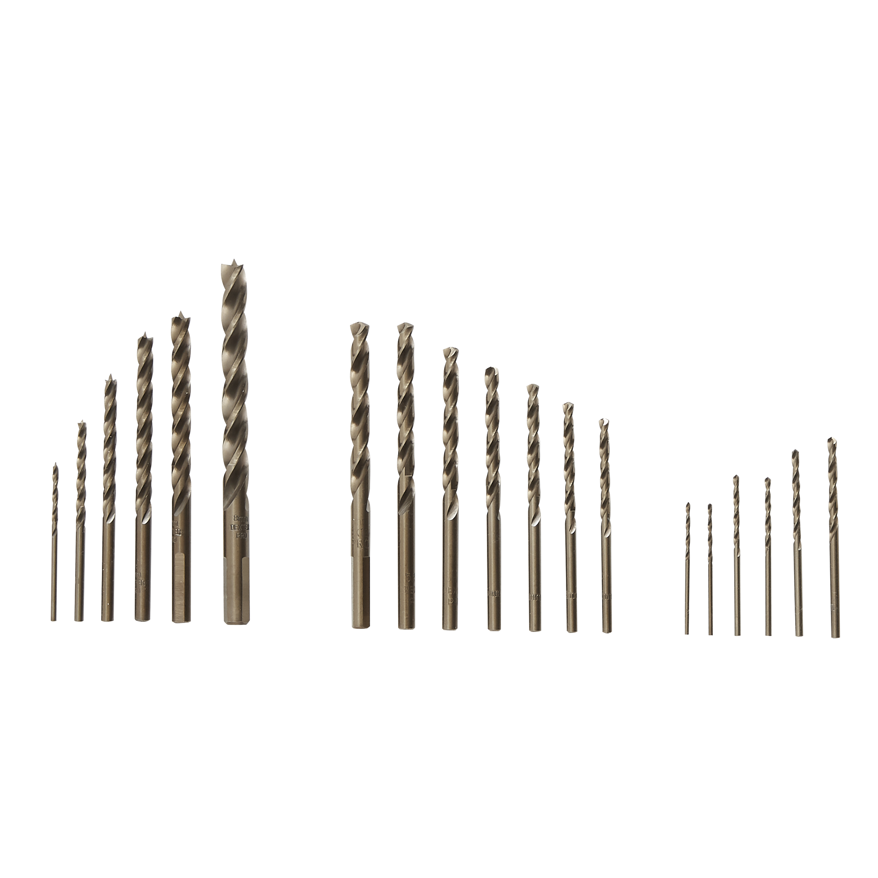 Assortiment de forets bois / métal DEXTER PRO - 7