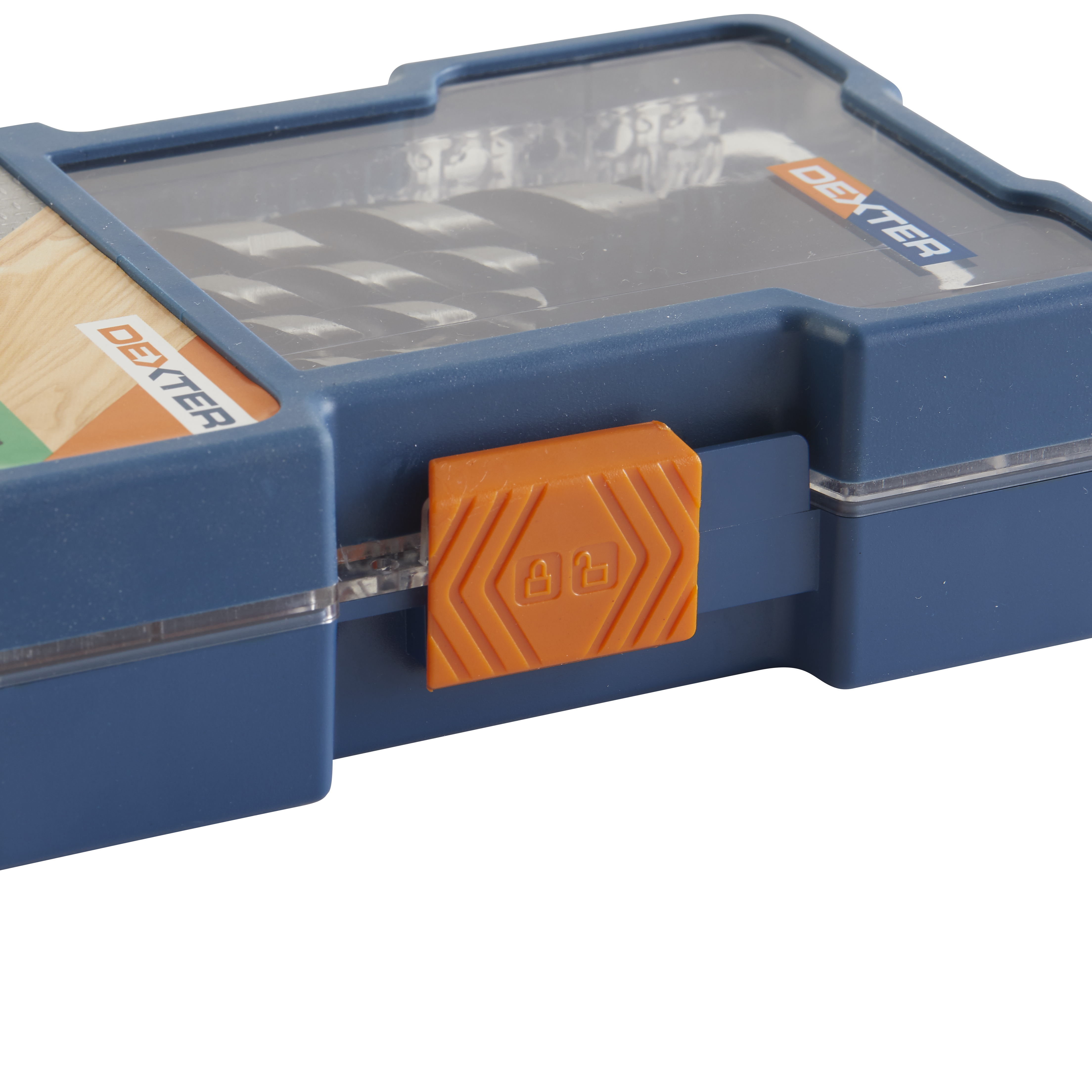 Set di punte DEXTER codolo cilindrico, 19 pezzi - 14