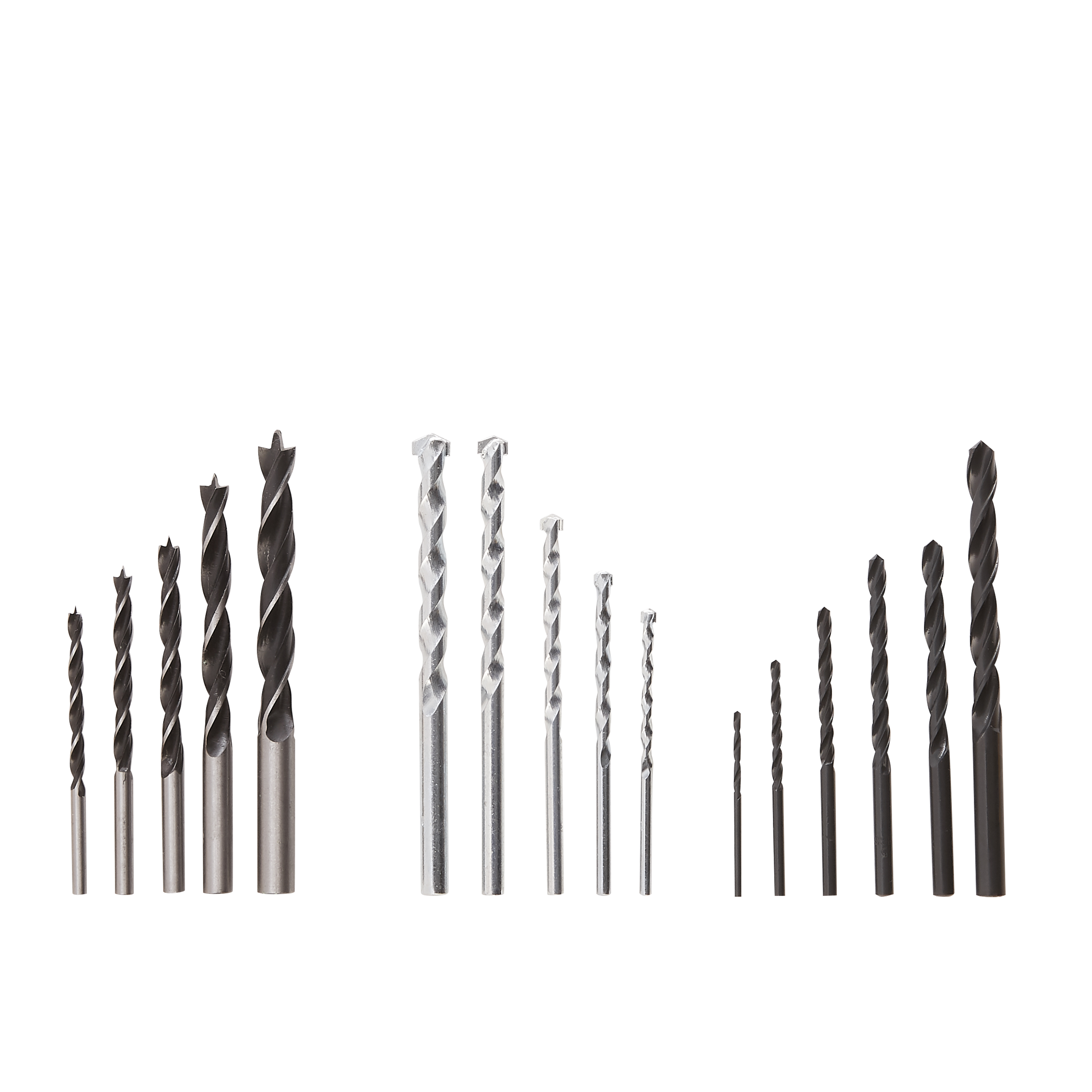 Assortiment de forets bois / acier / béton / brique / plastique / plexiglass, 16 - 2