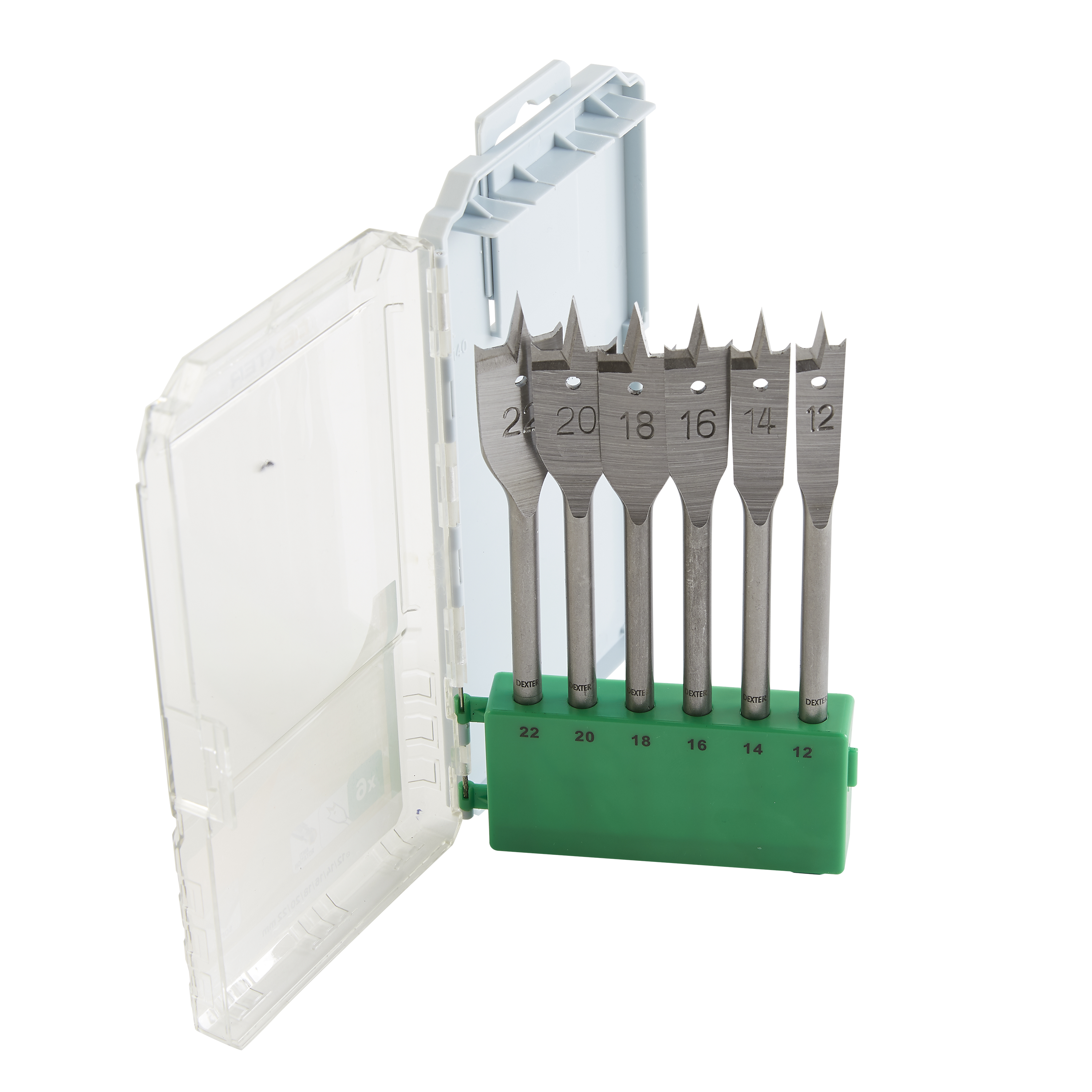 Lot de 6 Foret à bois DEXTER - 6