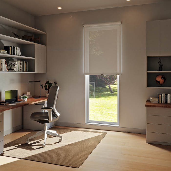 store enrouleur screen salsa blanc