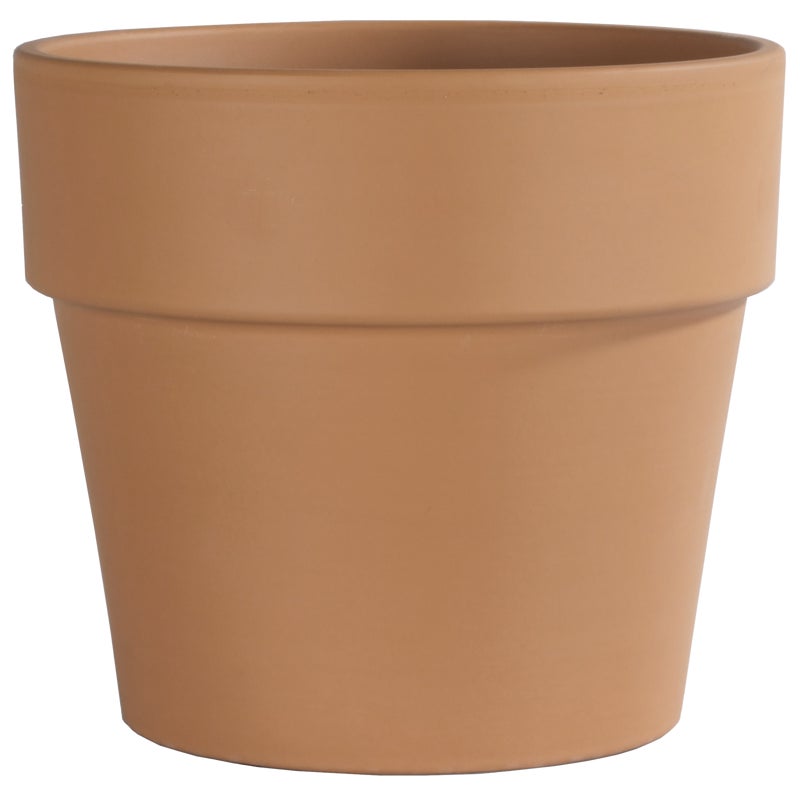 Donica gliniana Calima śr.38 cm brązowa Cermax