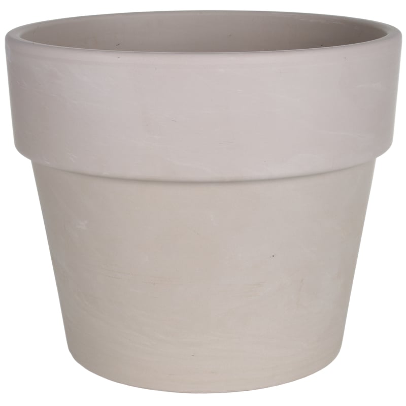 Donica gliniana Calima śr.20 cm beżowa Cermax