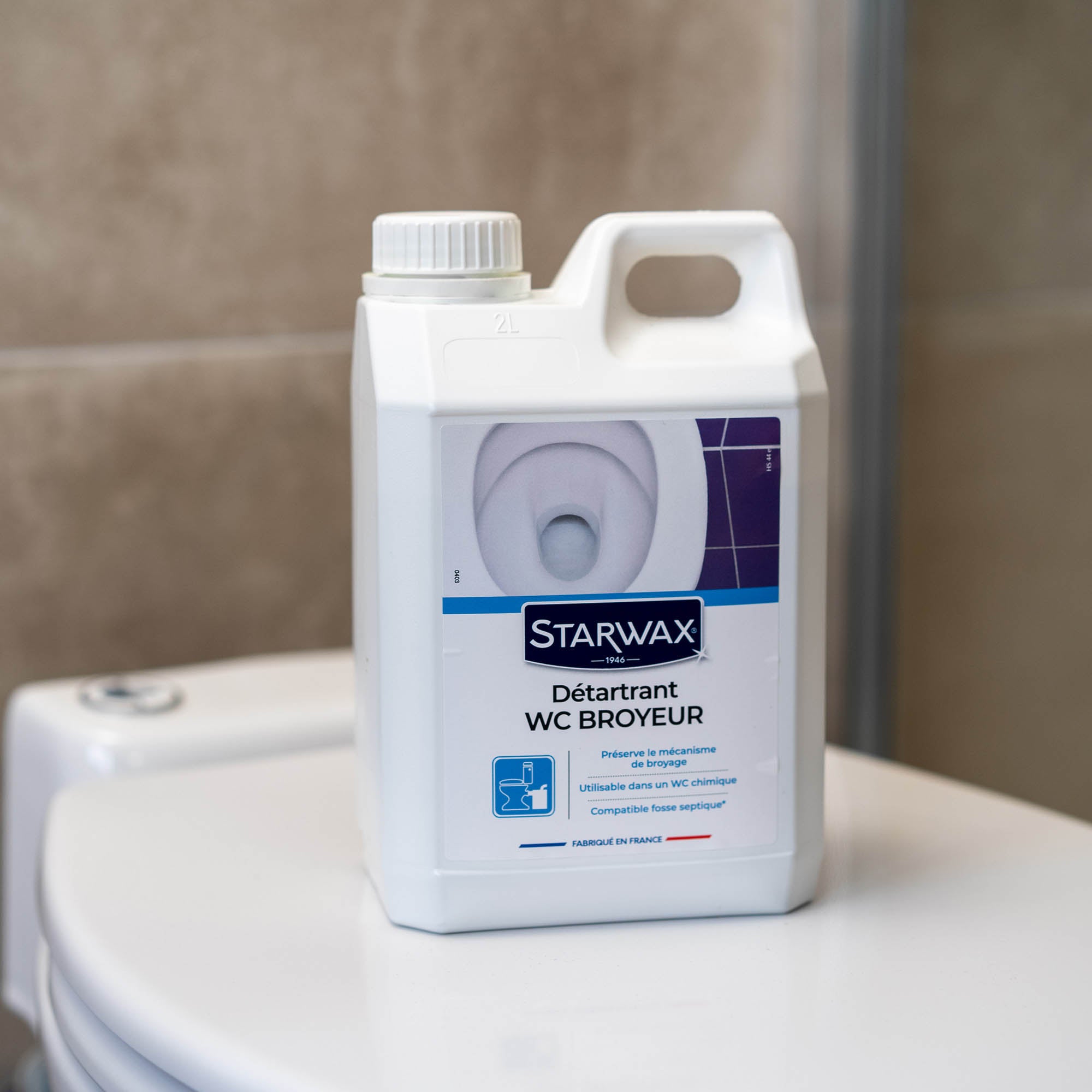 Détartrant WC STARWAX Spécial wc broyeurs, 2L - 2
