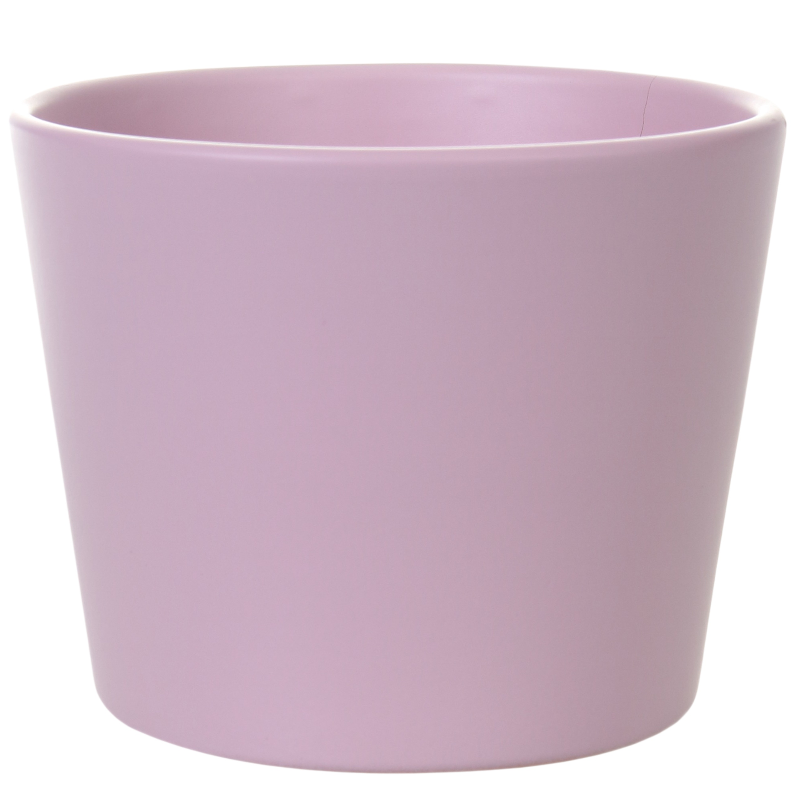 Osłonka doniczki ceramiczna Prymula 11.5cm różowa Cermax