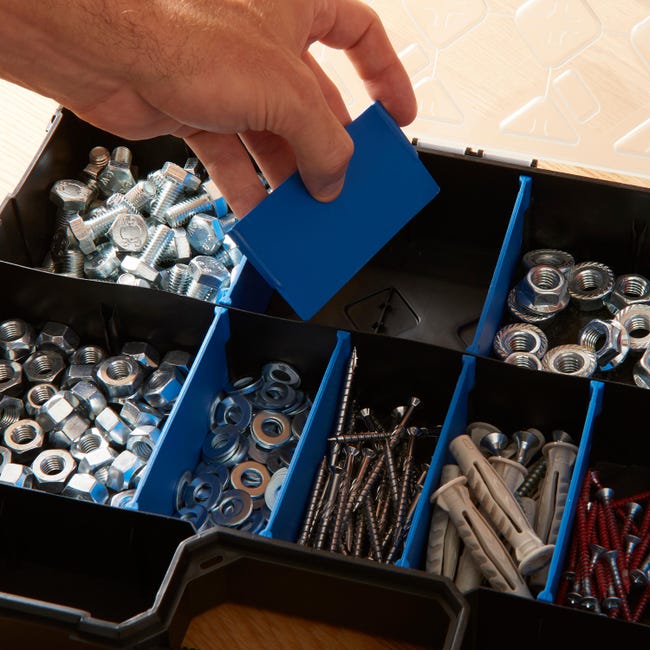 Organizador de tornillos DEXTER M 390X284X60 cm Leroy Merlin