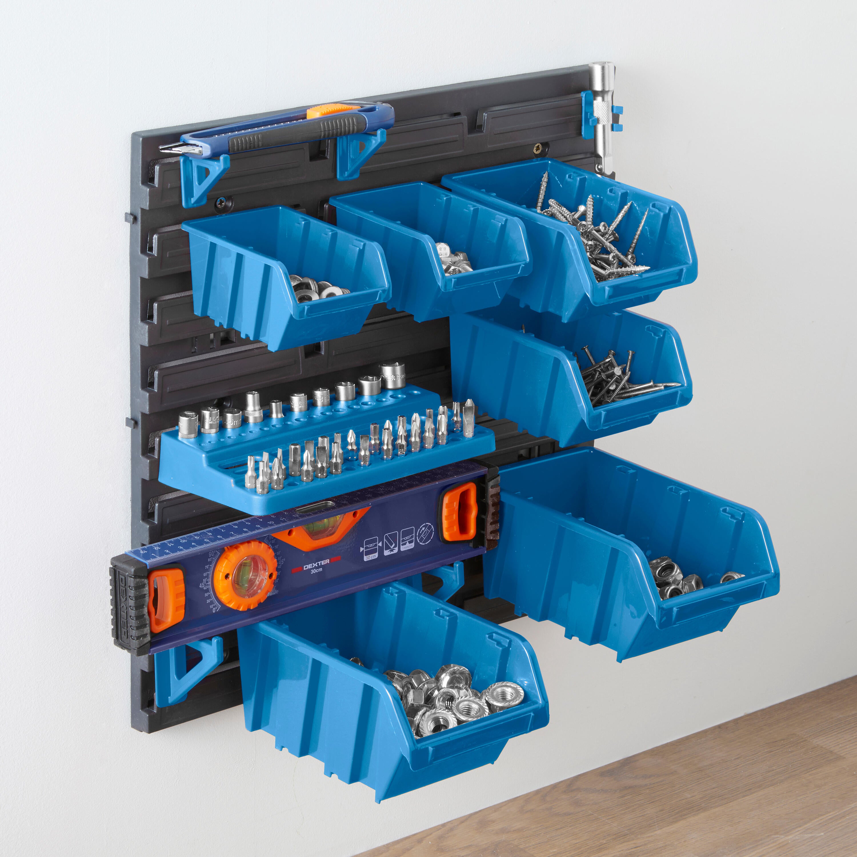 Panel con gavetas y accesorios Dexter | Leroy Merlin