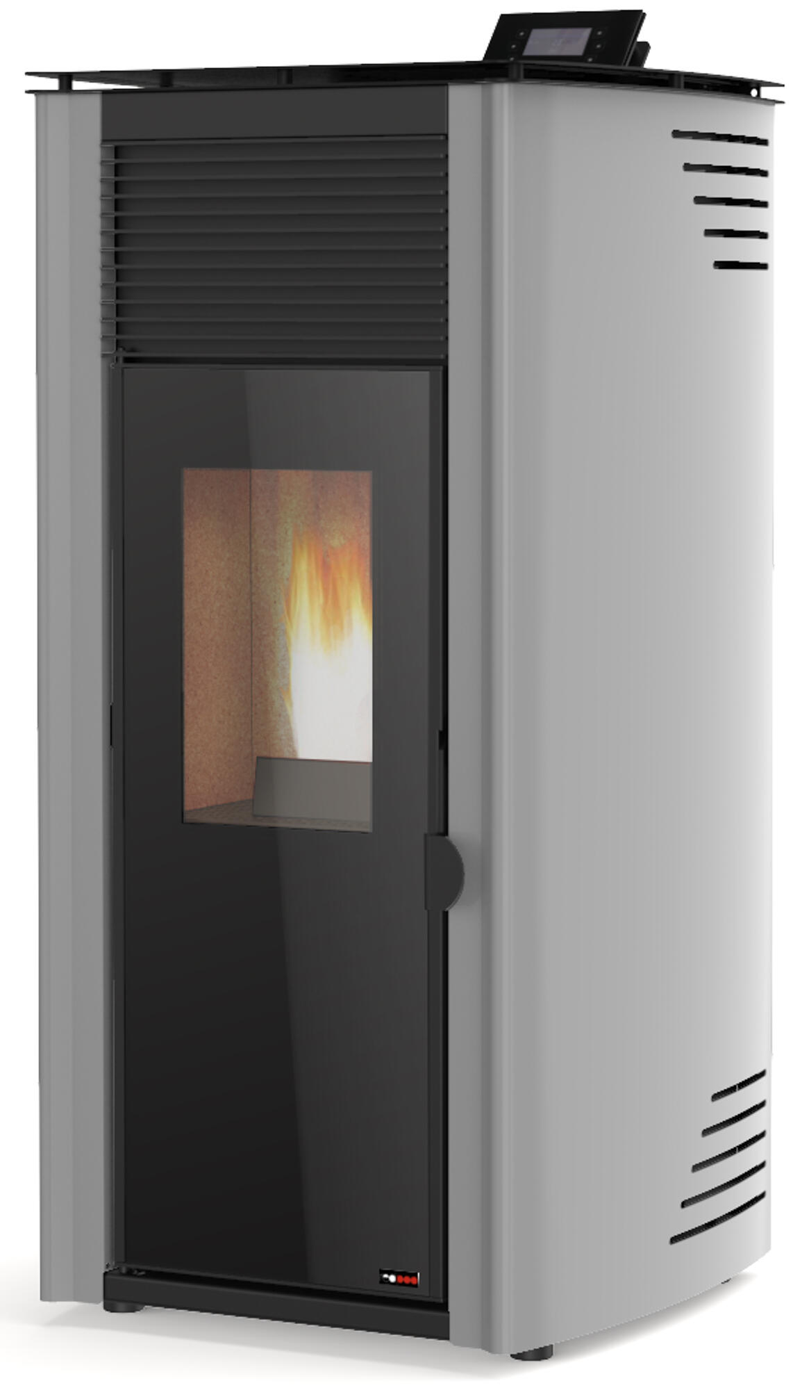 Estufa de pellet redpod first advance 10 kw gris