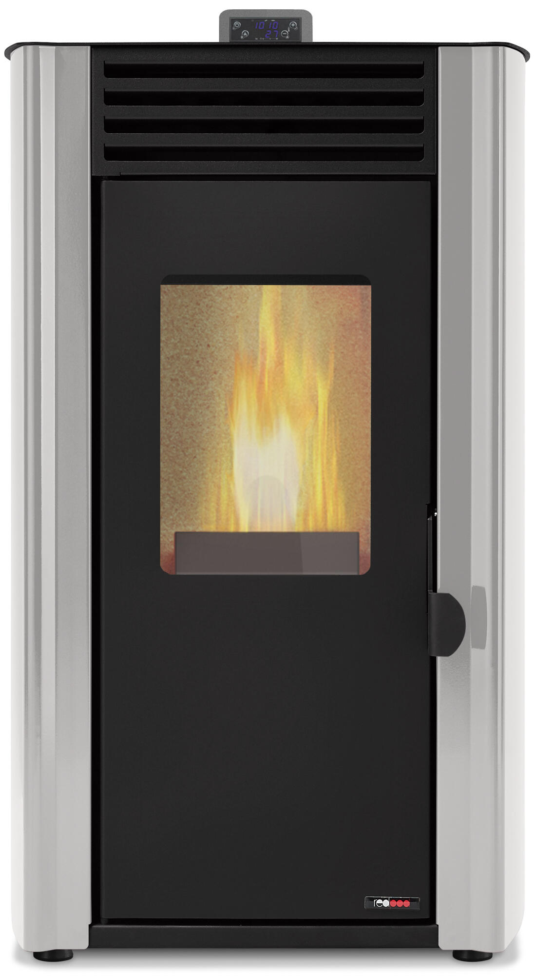 Salamandra a pellets FIRST CINZA 8KW - 3