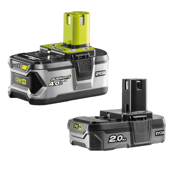 Pack de 5 outils sans fils RYOBI R18ck5a-242s, 2 batteries 4Ah, 2Ah - 10