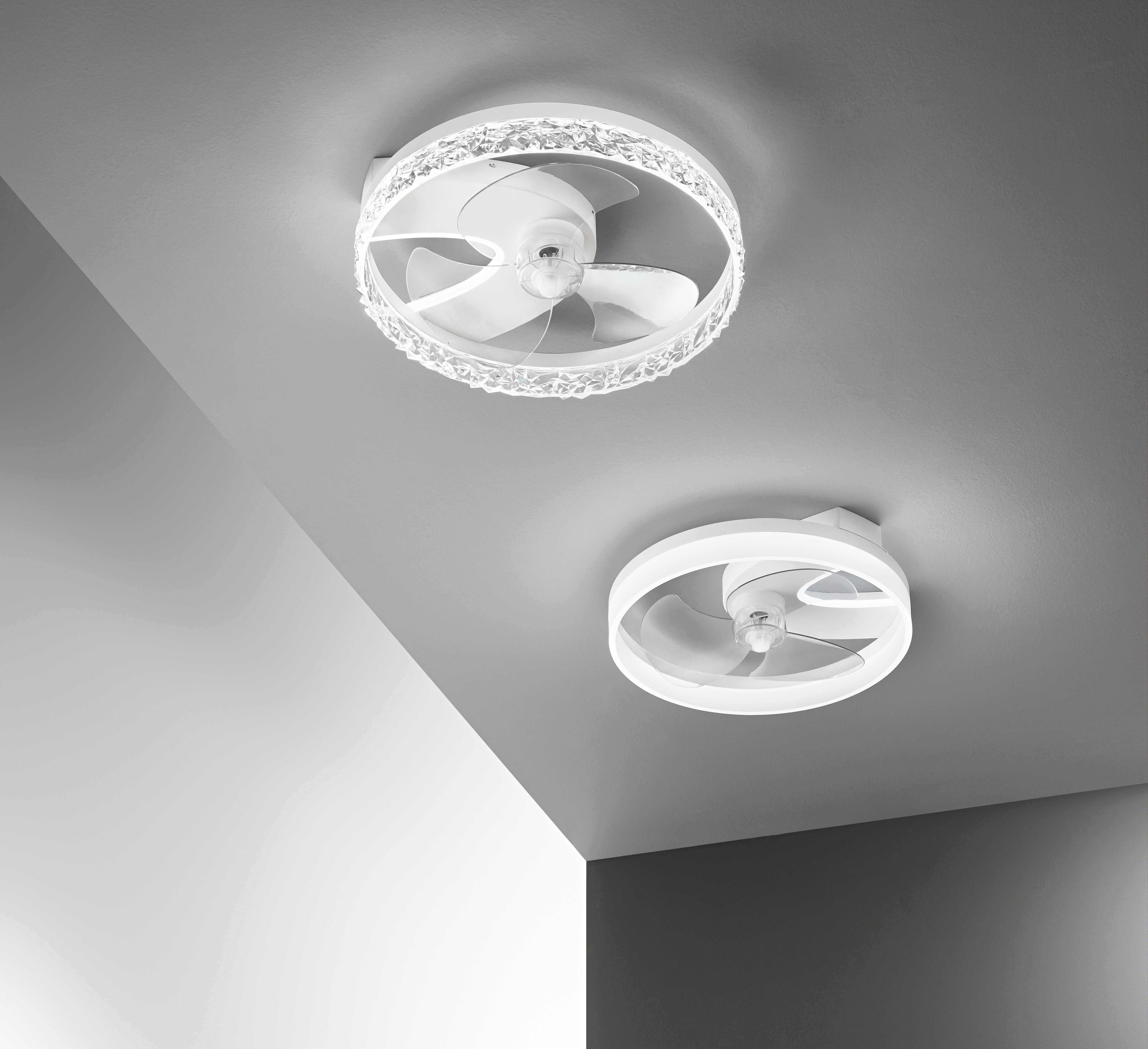 Ventilatore Da Soffitto Nashi Trasparente 50 Cm CCT Dimmerabile ventilatore-da-soffitto-nashi-trasparente-50-cm-cct-dimmerabile