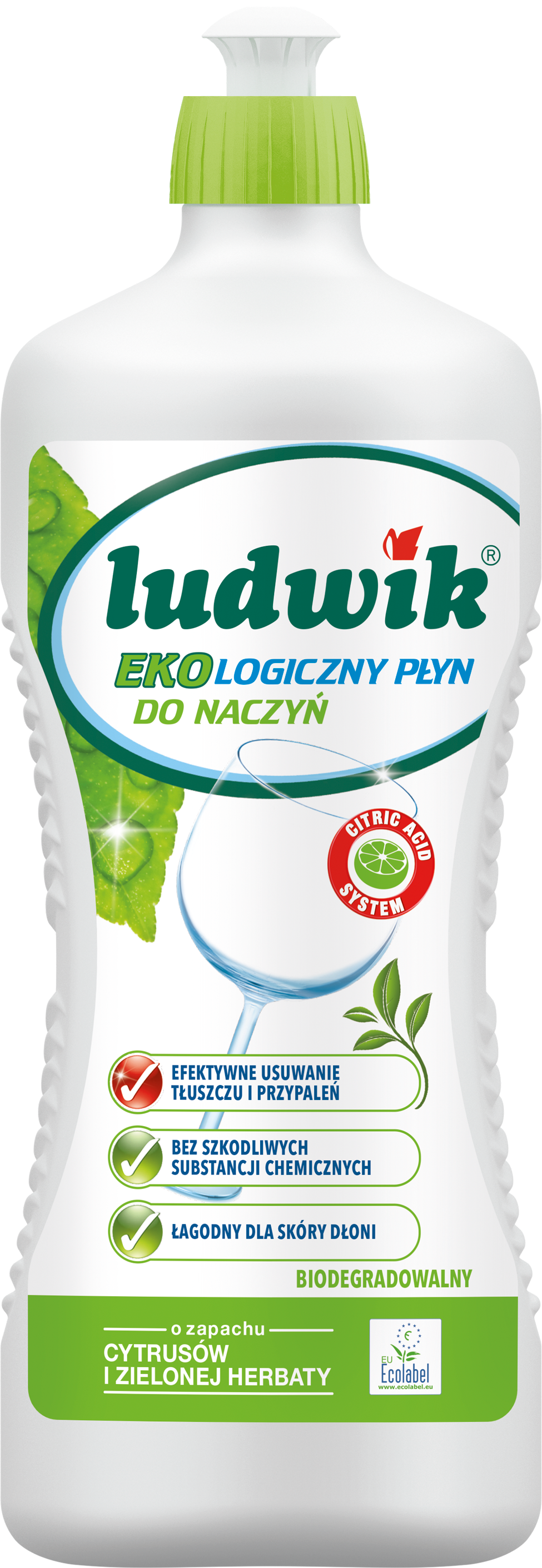 Płyn do mycia naczyń 0.9 l Ludwik Eko