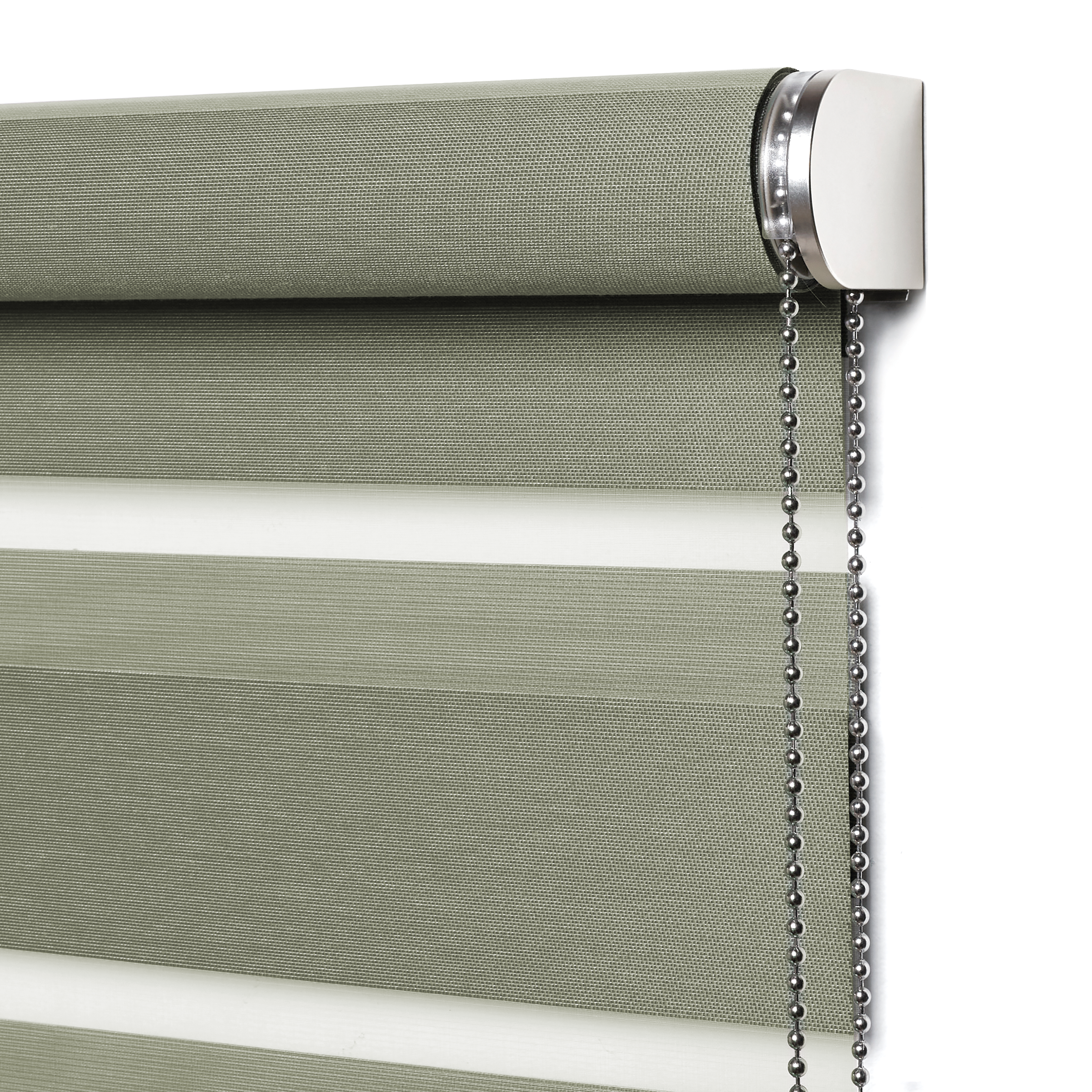 Store enrouleur jour/nuit Bolero vert, l.80 x H.250 cm, INSPIRE - 5