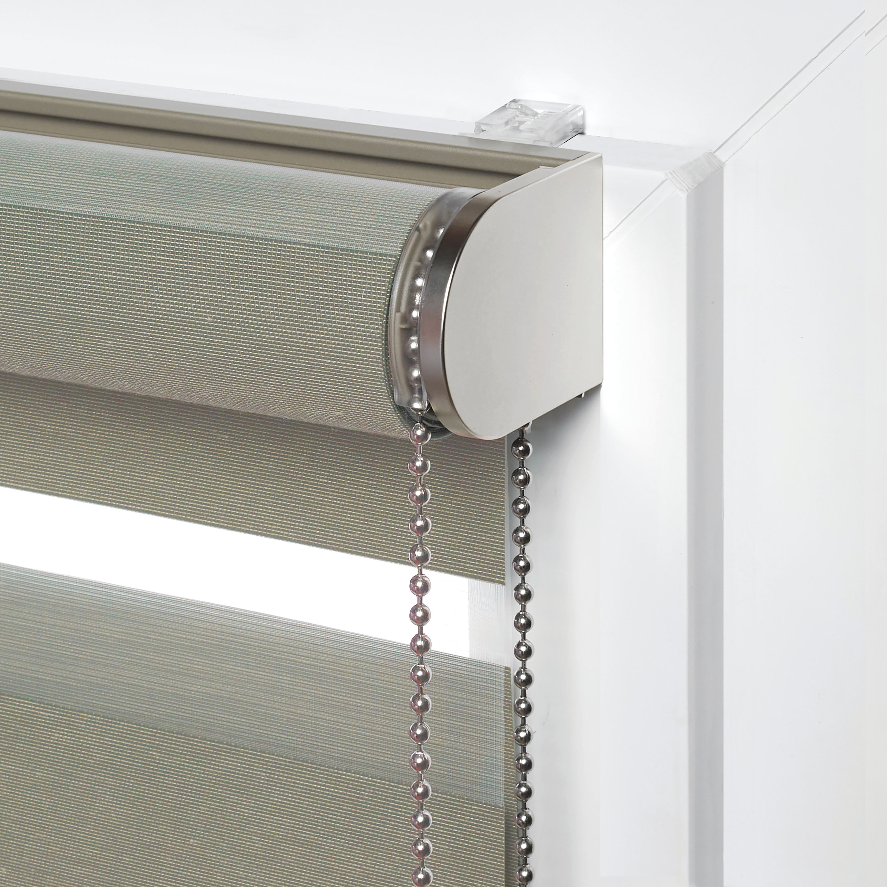 Store enrouleur jour/nuit Bolero vert, l.80 x H.250 cm, INSPIRE - 4