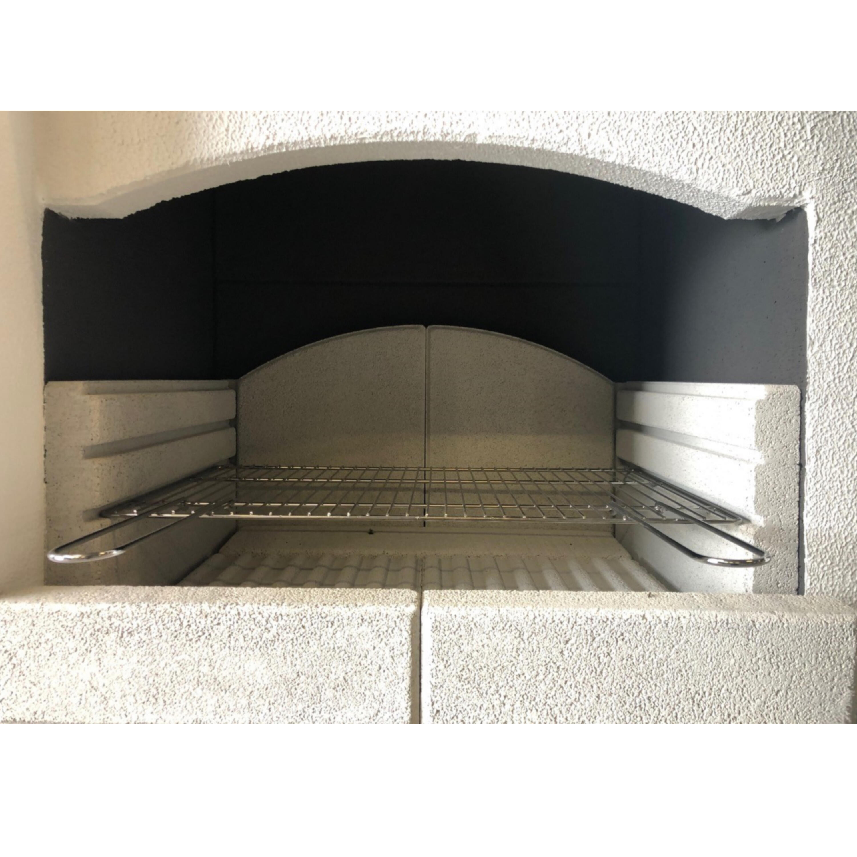 Barbecue fisso a legna e carbonella NEW ZEALAND 2 EASY GARDEN BY PALAZZETTI L 204 x H 187 x P 95 cm - 9