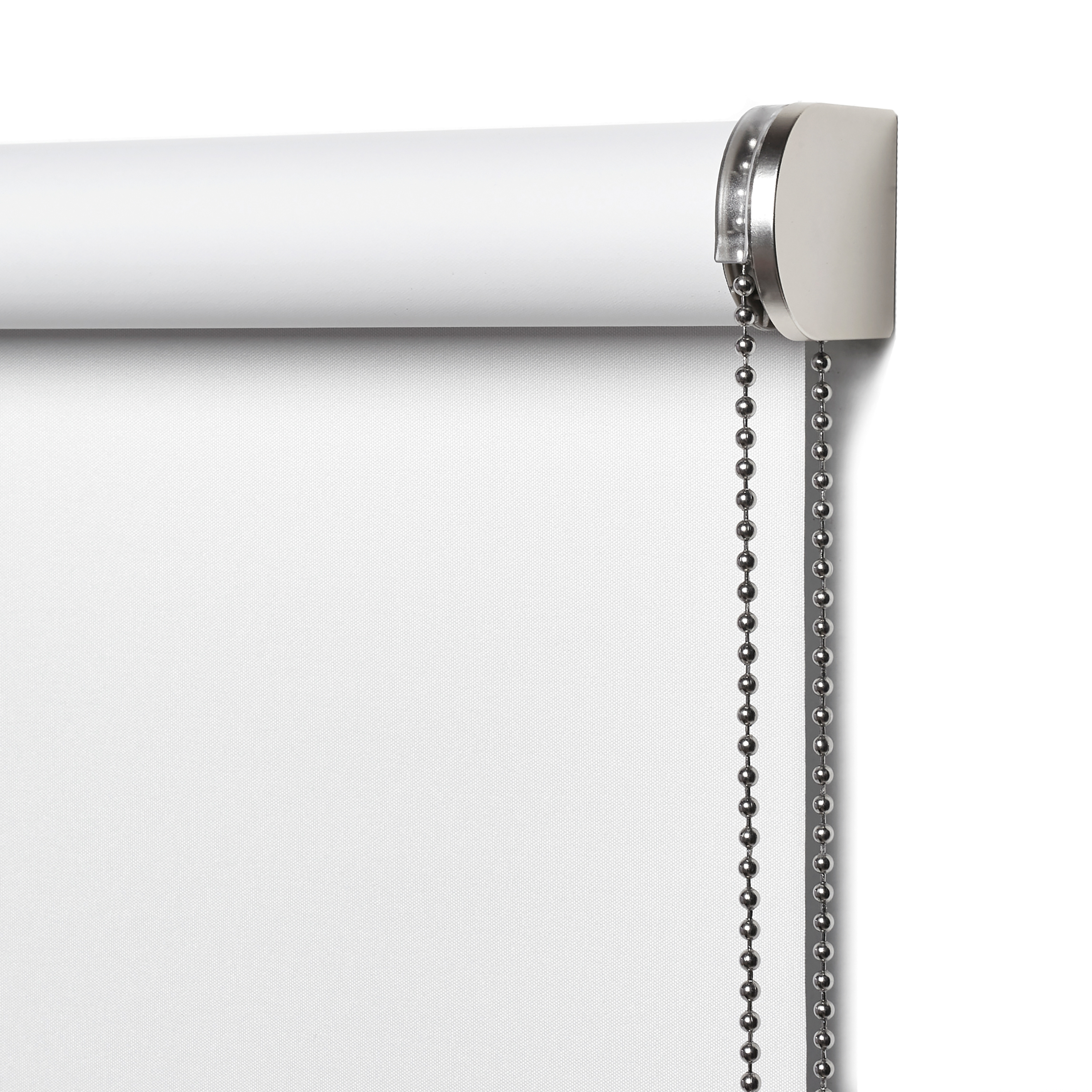 Store enrouleur occultant Bossa blanc, l.75 x H.250 cm, INSPIRE - 4