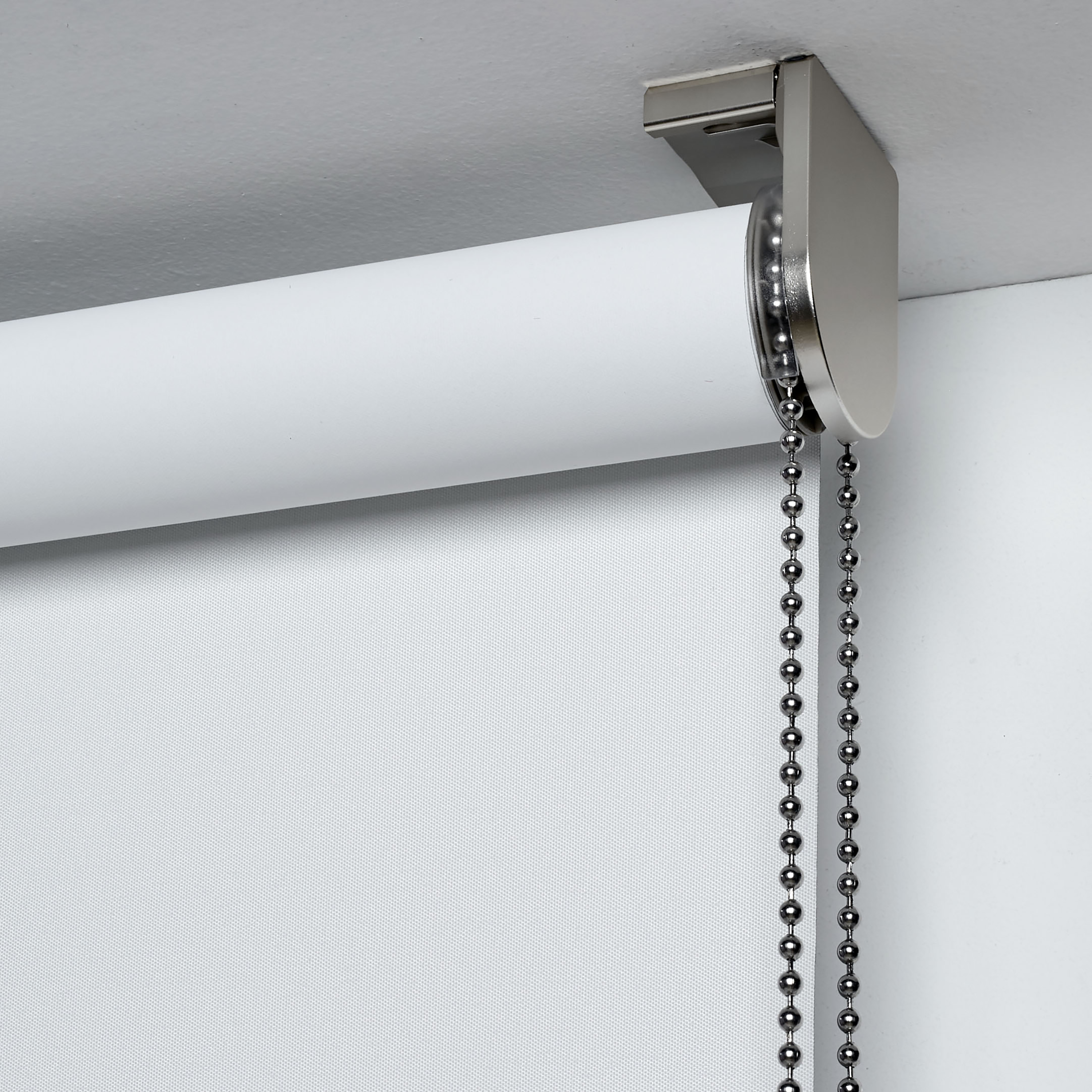 Store enrouleur occultant Bossa blanc, l.75 x H.250 cm, INSPIRE - 5