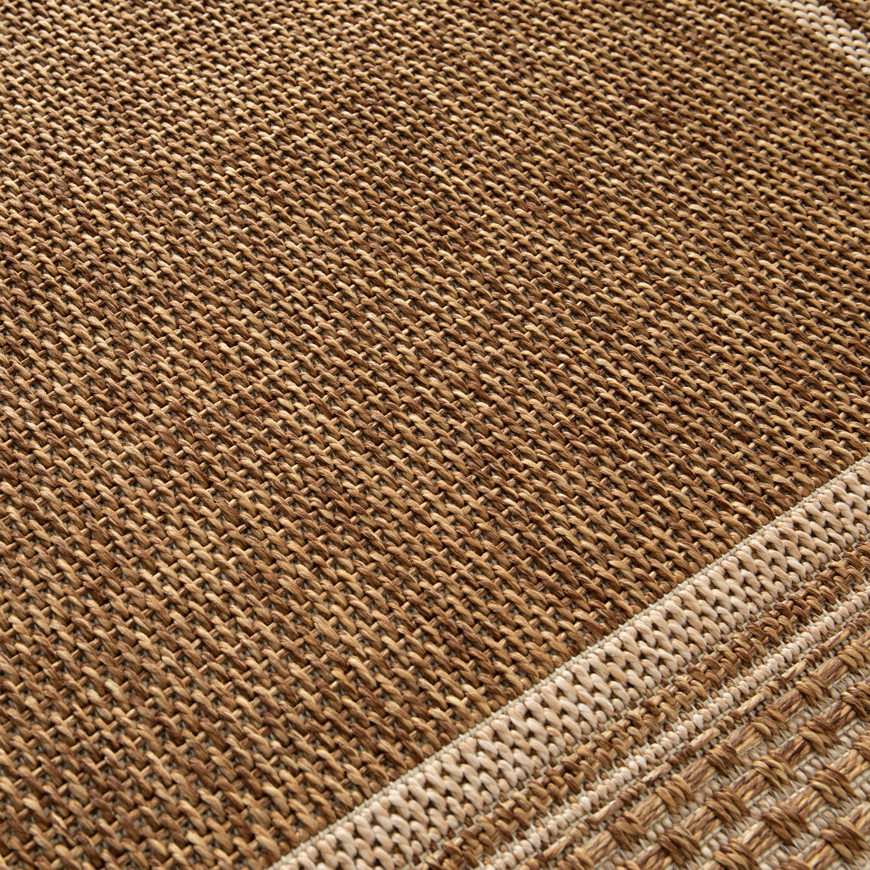 Alfombra exterior/interior polipropileno pelo corto INSPIRE Emma Border  beige  120x170cm - 6