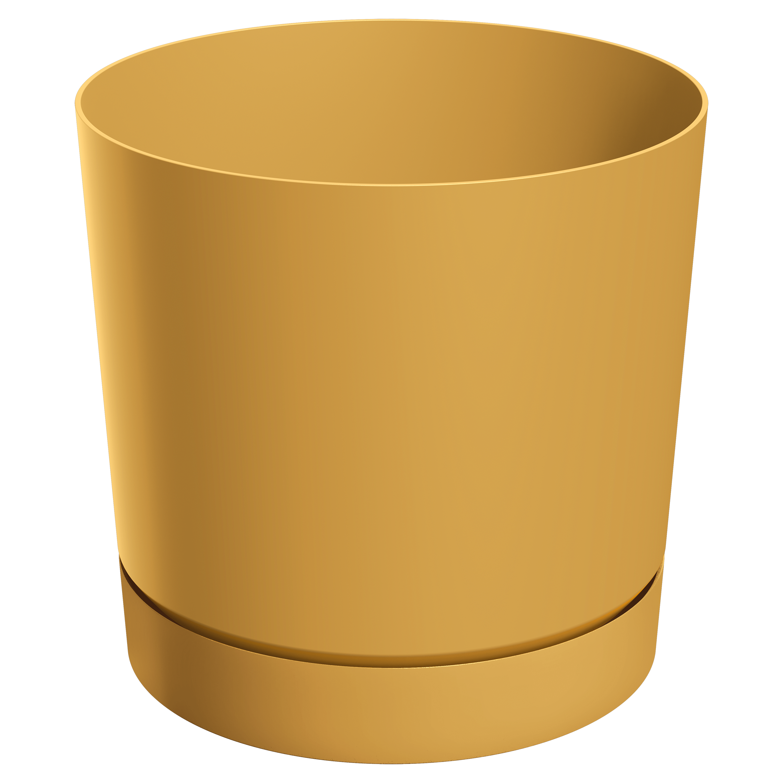 Doniczka Tubo 24cm musztardowa Prosperplast