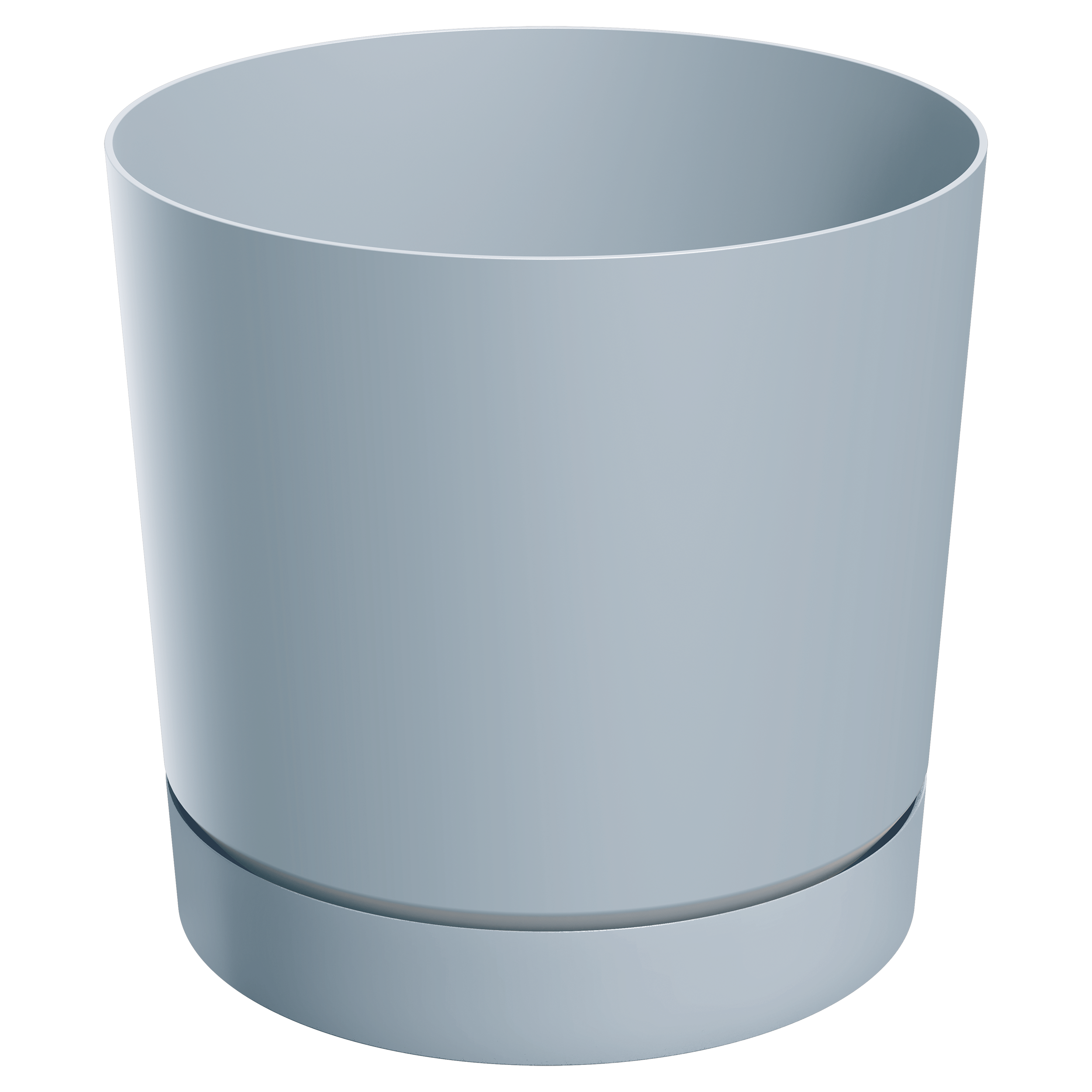 Doniczka Tubo 13cm jasna szara Prosperplast