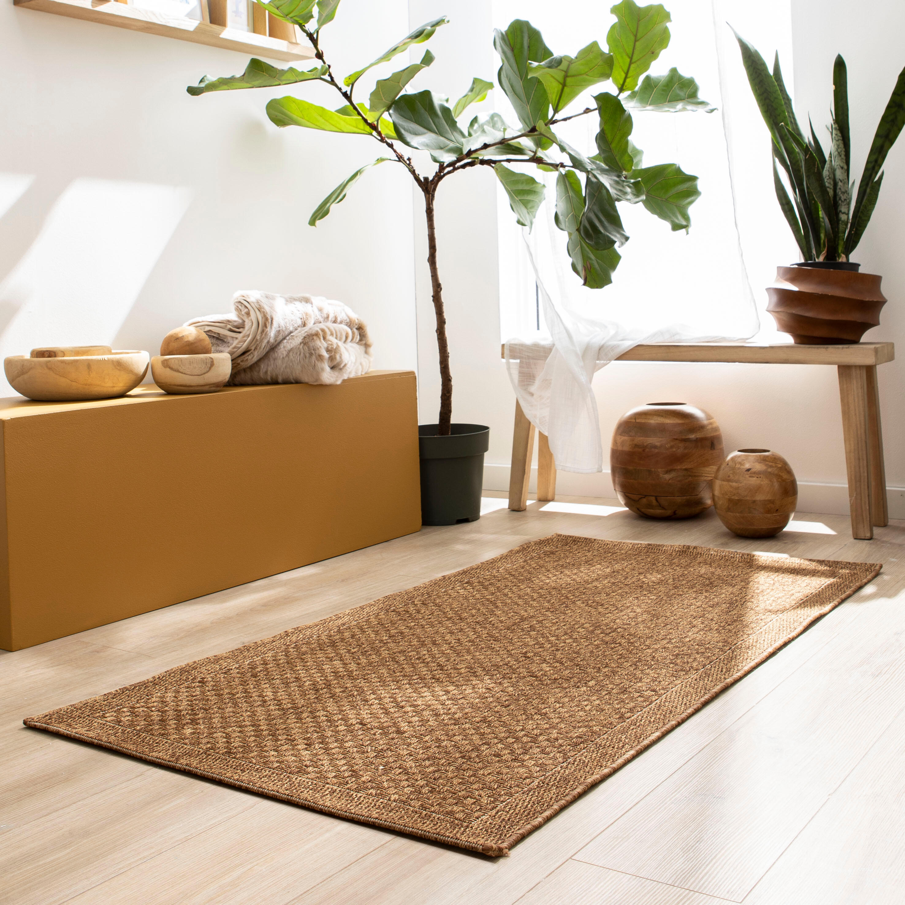 Tapete exterior INSPIRE EMMA 160X230CM NATURAL - 26