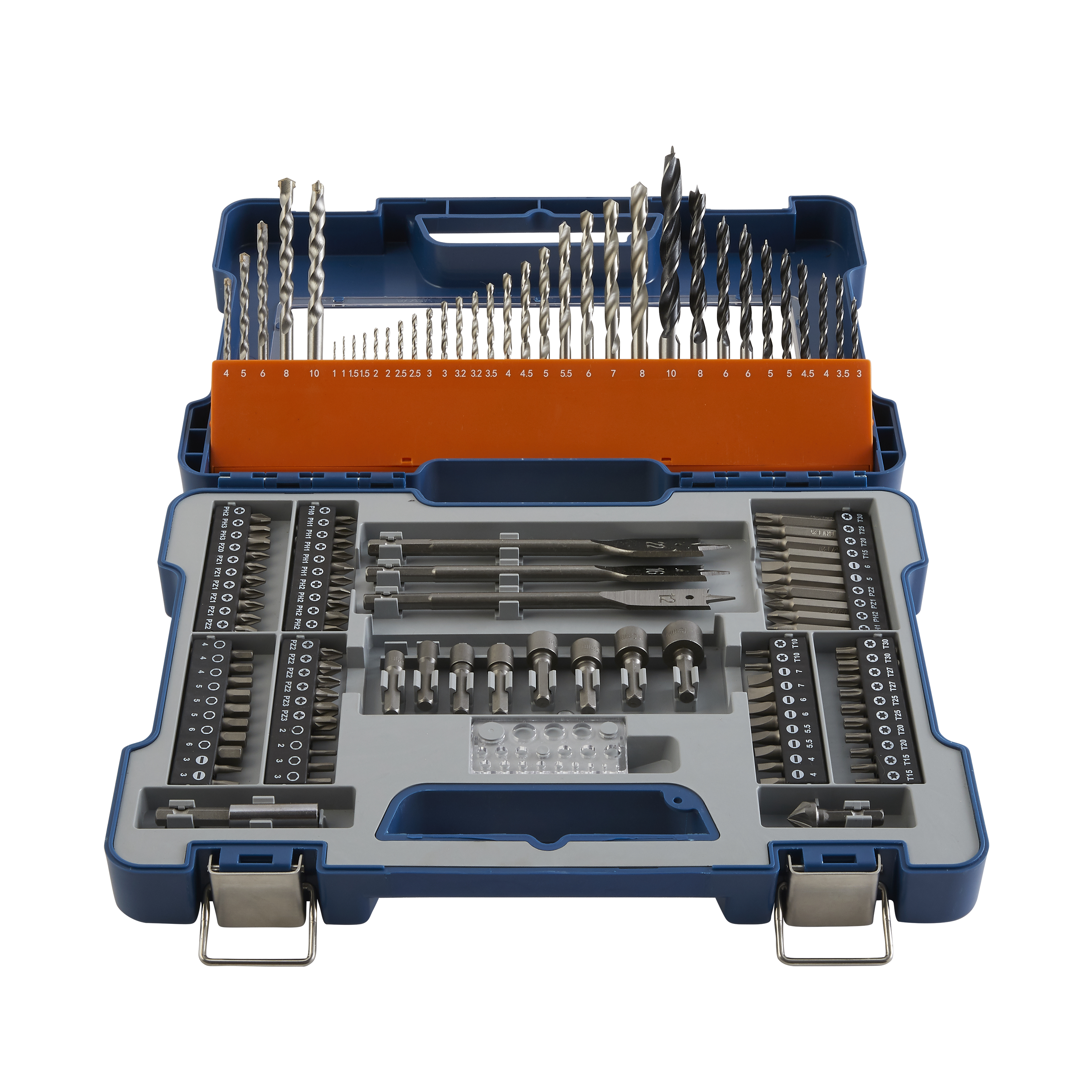 Conjunto 119 brocas e pontas multimateriais Dexter - 2