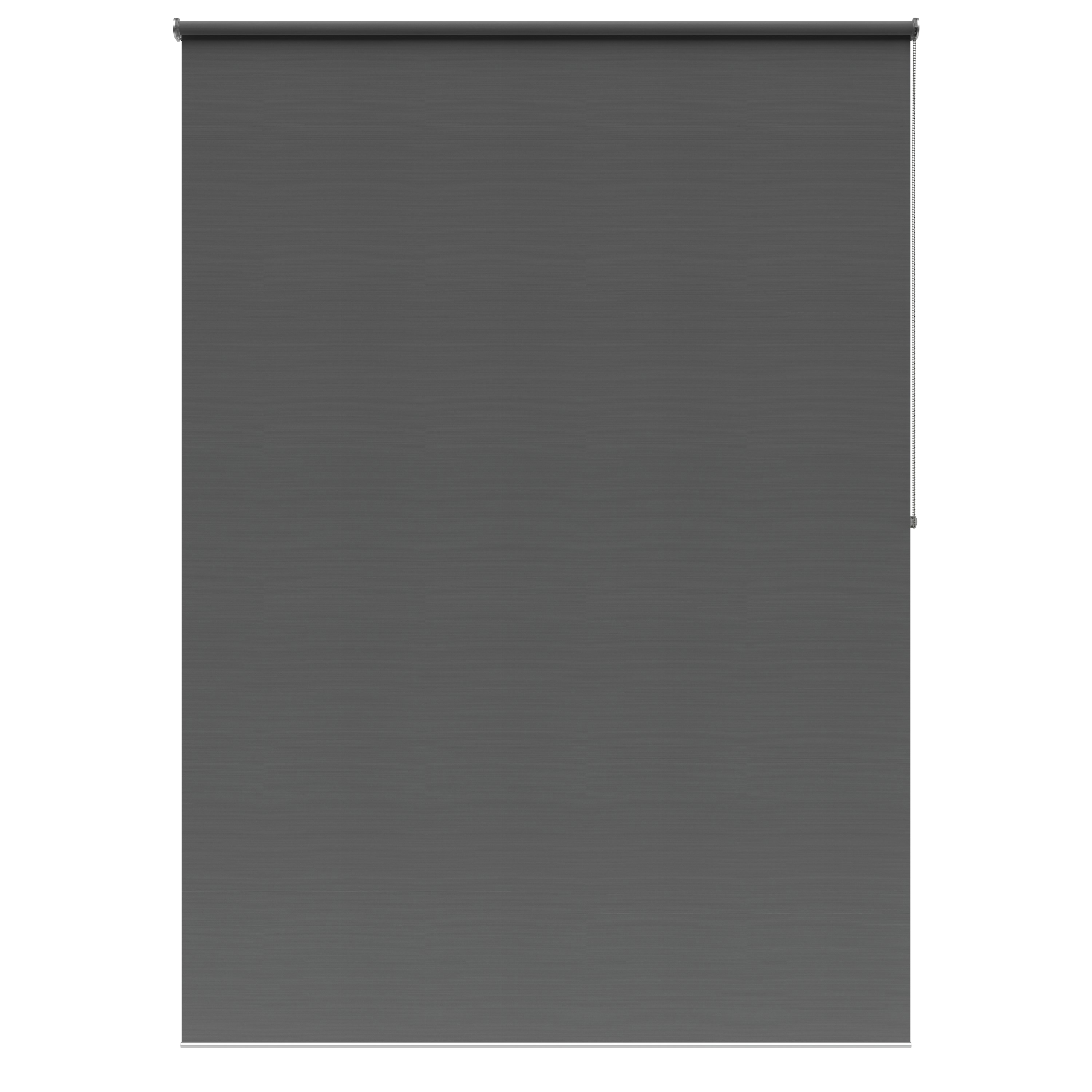 Estor enrollable opaco  con cordón Bossa poliéster liso gris paris INSPIRE de 120x250cm - 5