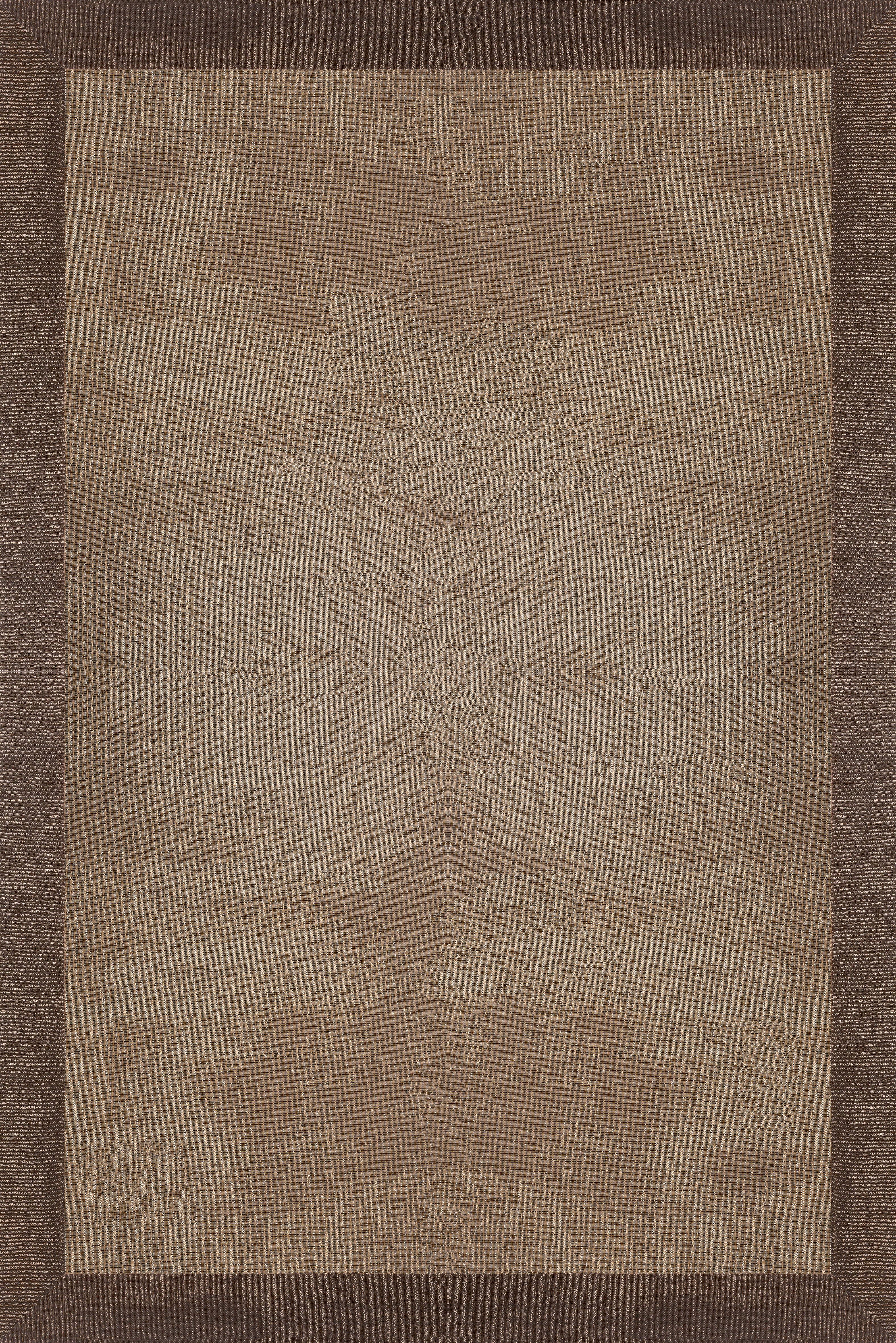 Alfombra exterior/interior pvc tejido plano base antideslizante teplon platino / ocre 140x200cm