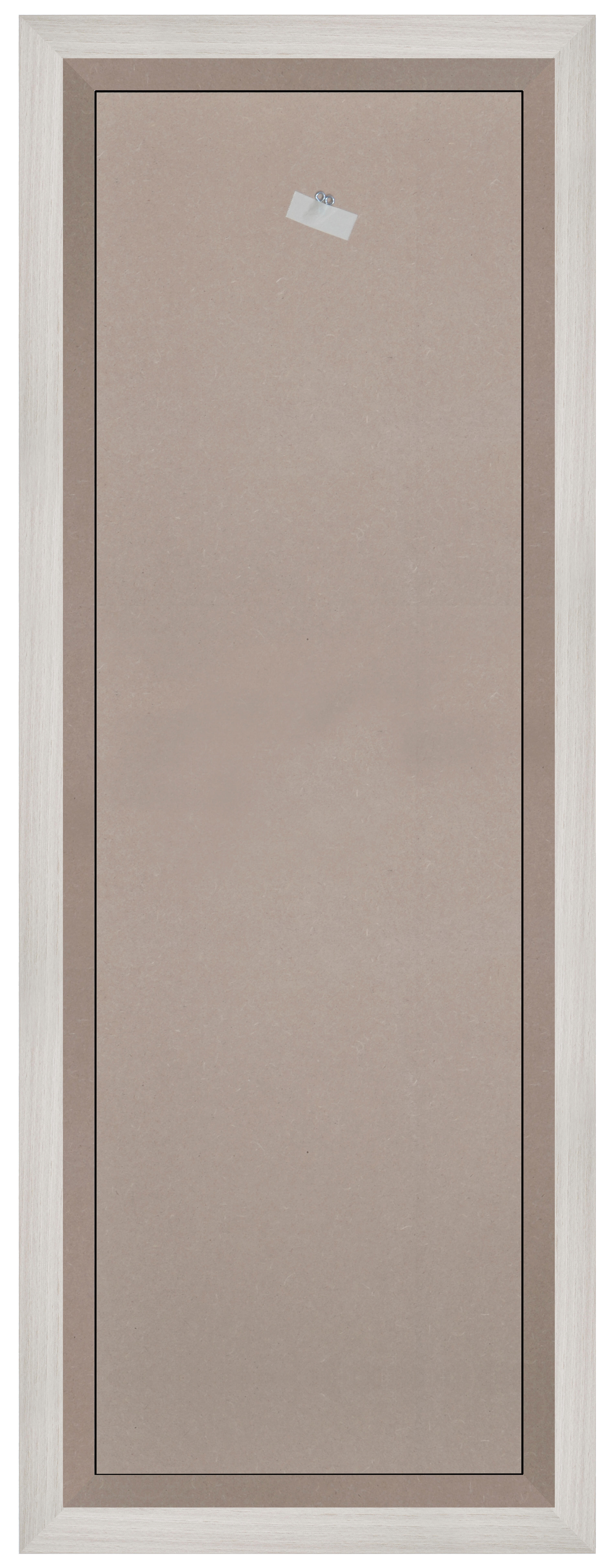 Espejo enmarcado de pared rectangular Berlin acacia MDF beige mate  de 54 x 144 cm - 6