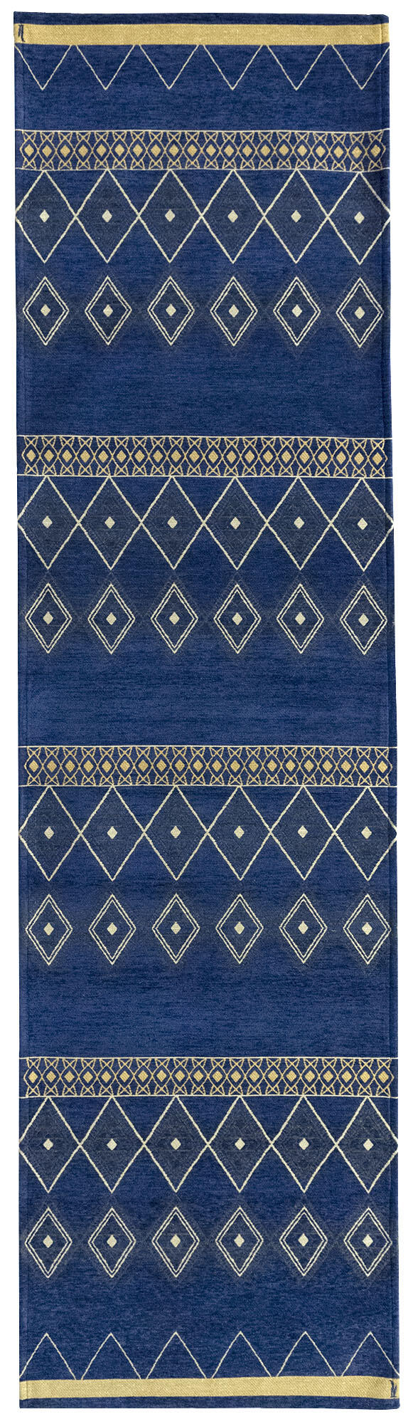 Alfombra acrílica toledo 70x250 cm azul