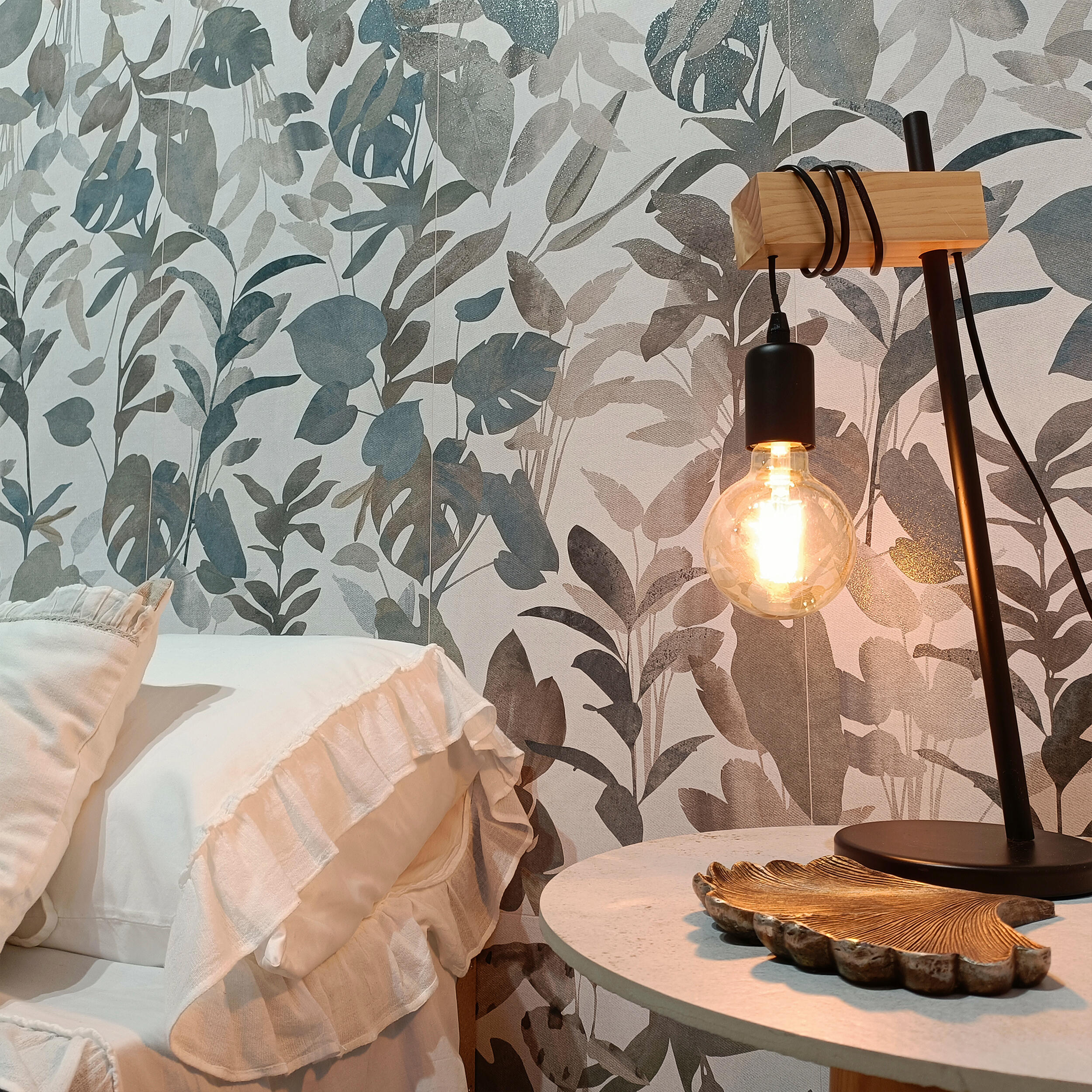 Azulejo cerámico Valeria efecto papel pintado deco 40x120 cm - 6