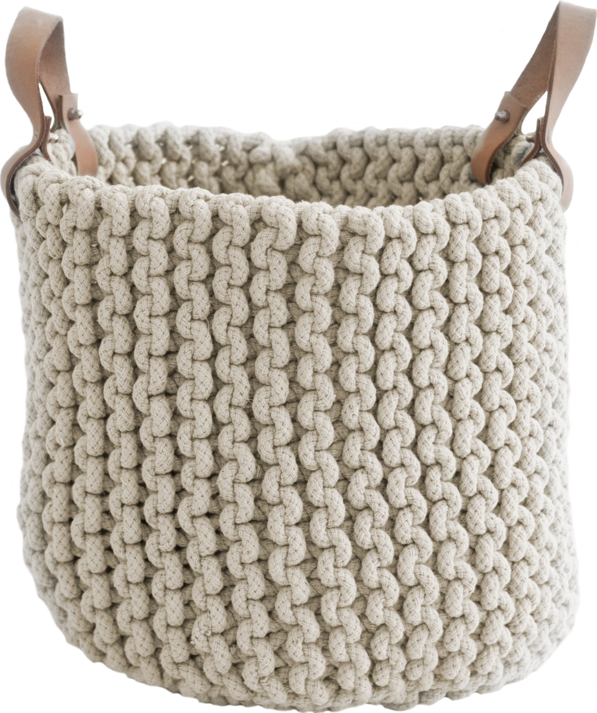 Cesta plegable de algodón de 30x30x30 cm