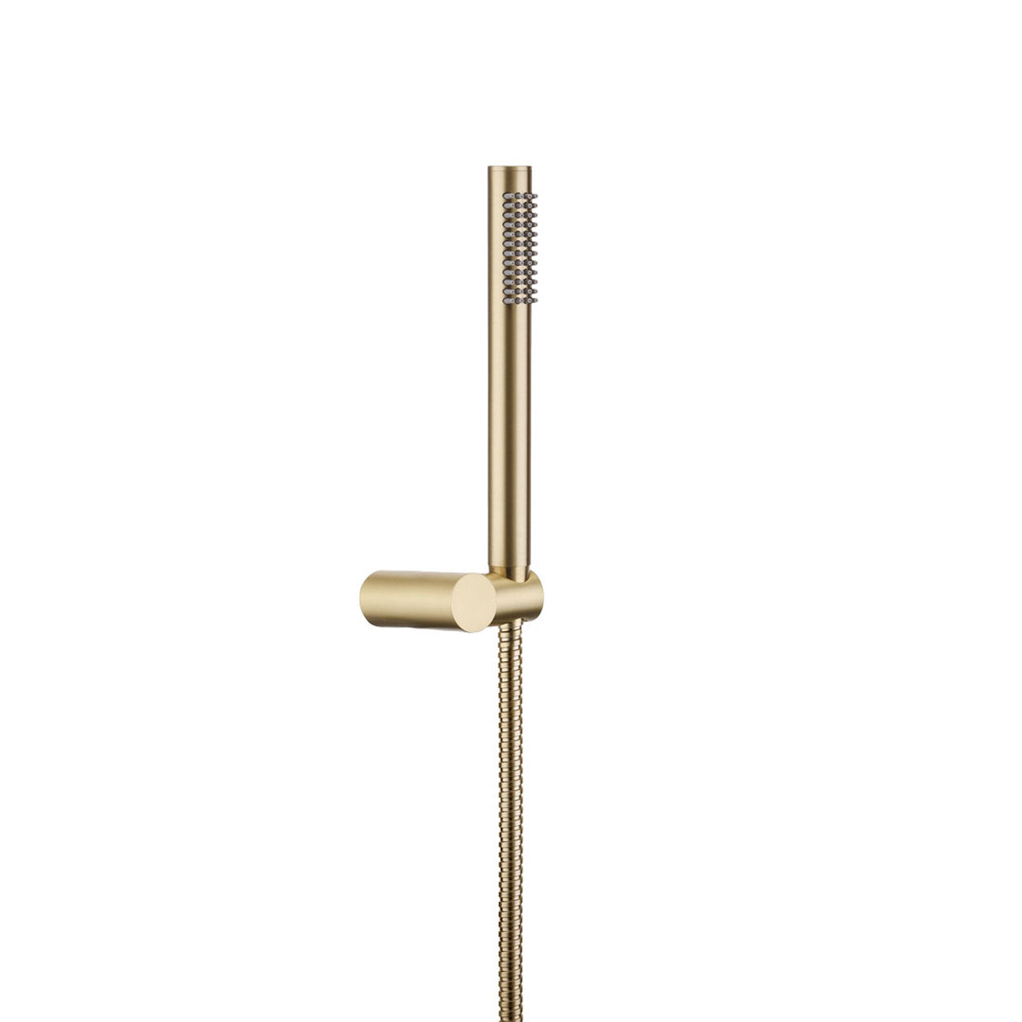 Alcachofa de ducha + flexo + soporte essebagno envol oro con 1 función