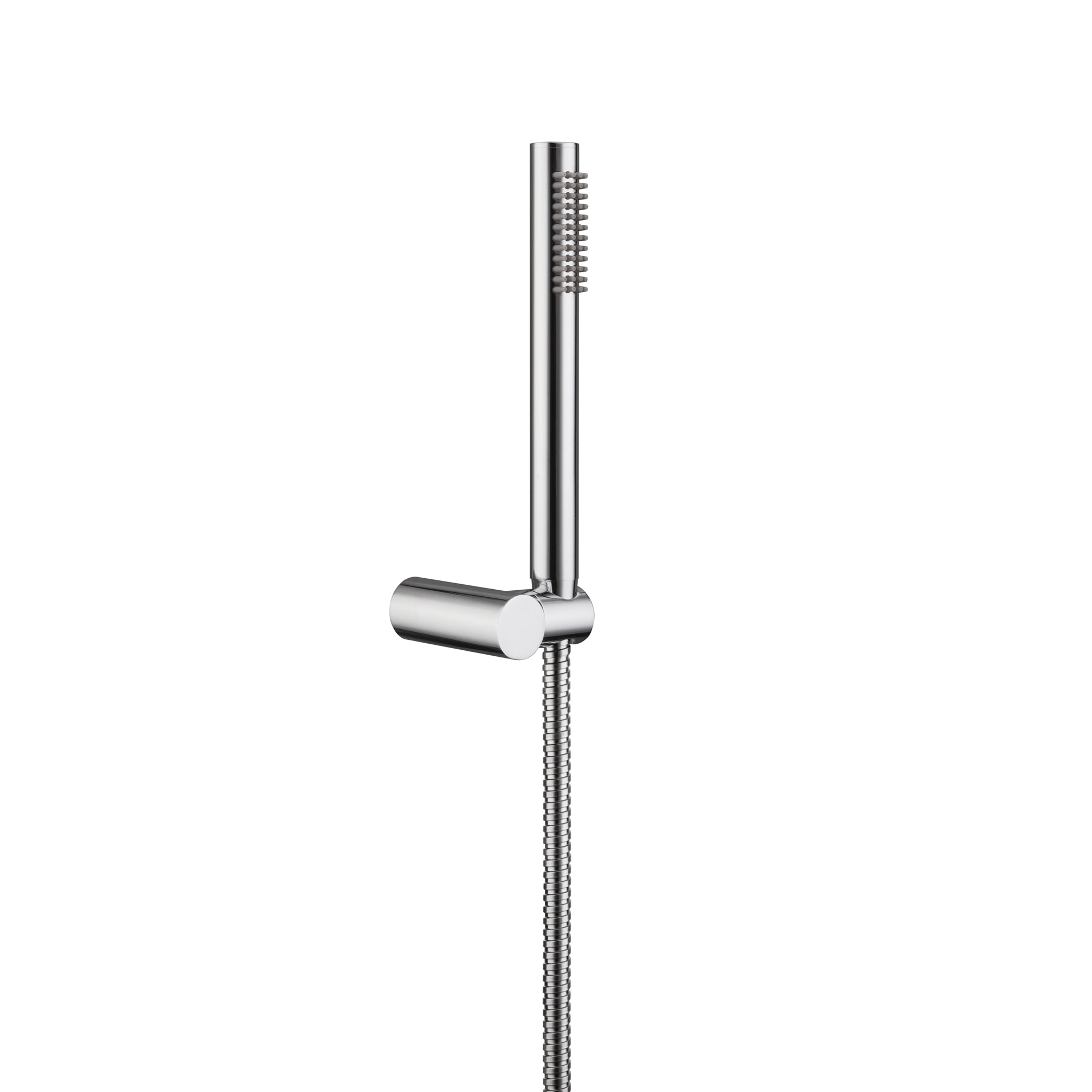 Alcachofa de ducha + flexo + soporte essebagno envol cromado con 1 función