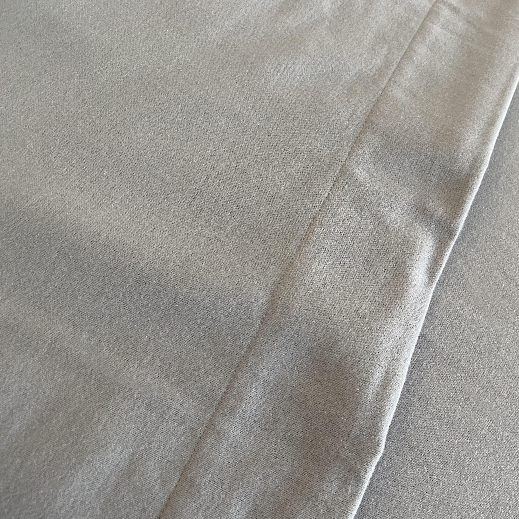 Sábana bajera con elástico algodón franela 80 hilos gris 150x200 para cama de 150 cm - 27