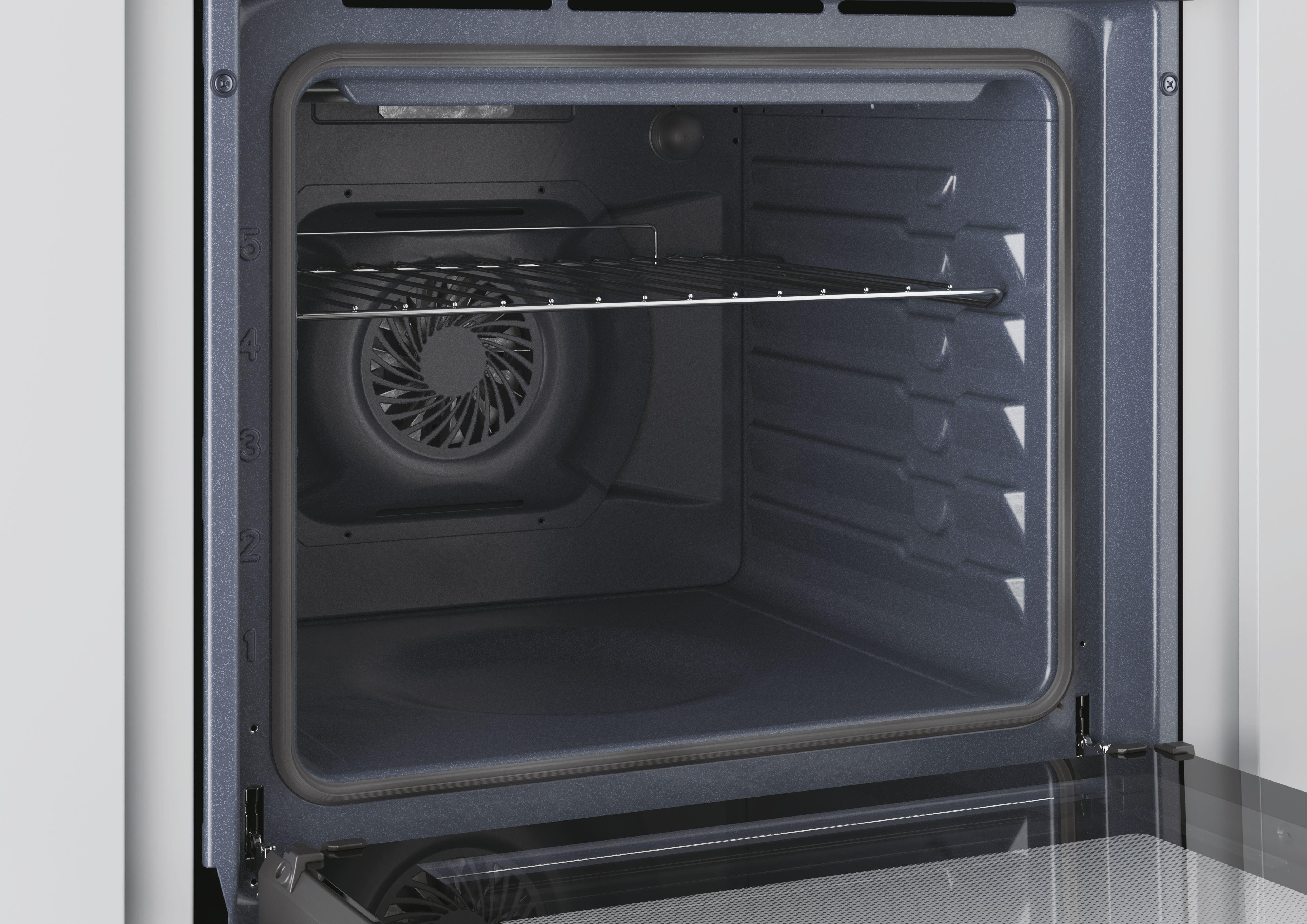 Four chaleur tournante, email lisse, CANDY FIDCX502 Inox - 2