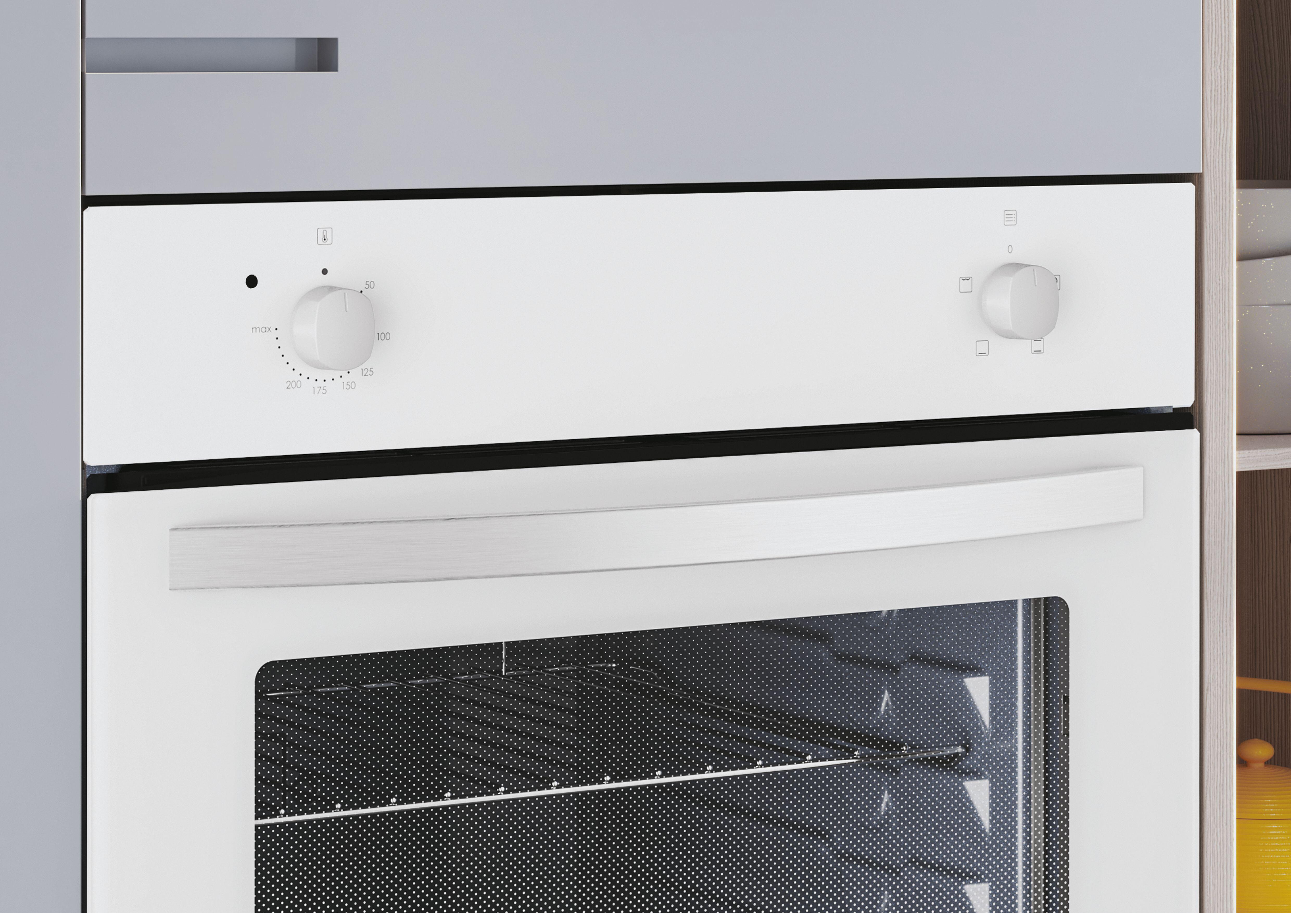 Four convection naturelle, email lisse, CANDY FIDCB100 Blanc - 4