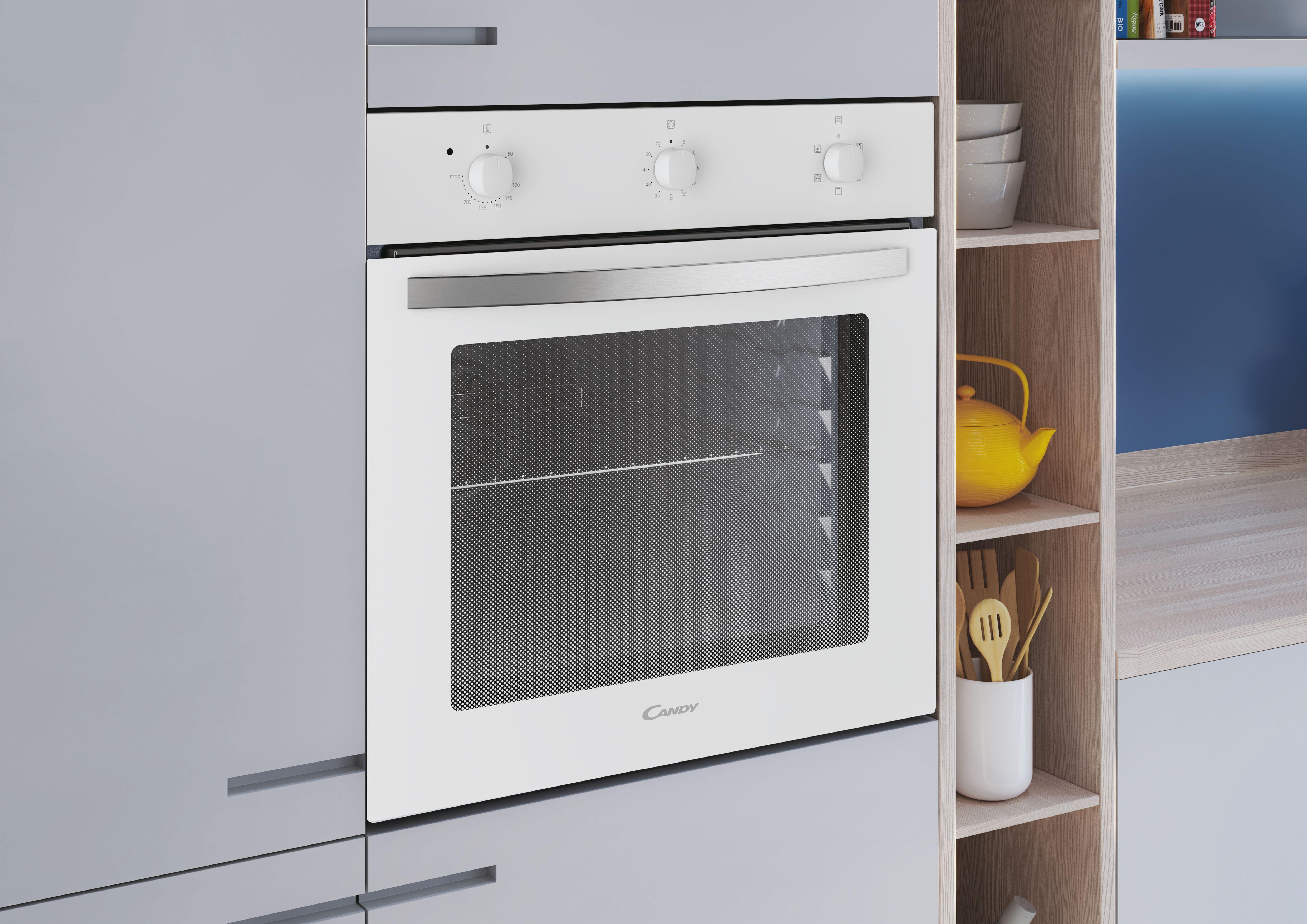 Horno CANDY Idea FIDC B502 multifunción 65 litros Manual blanco Clase A - 14
