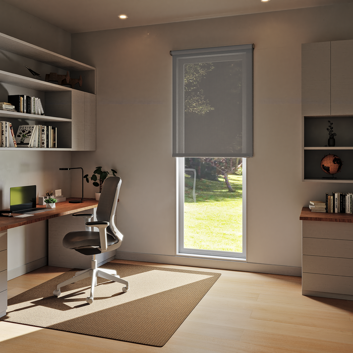 store enrouleur screen salsa gris