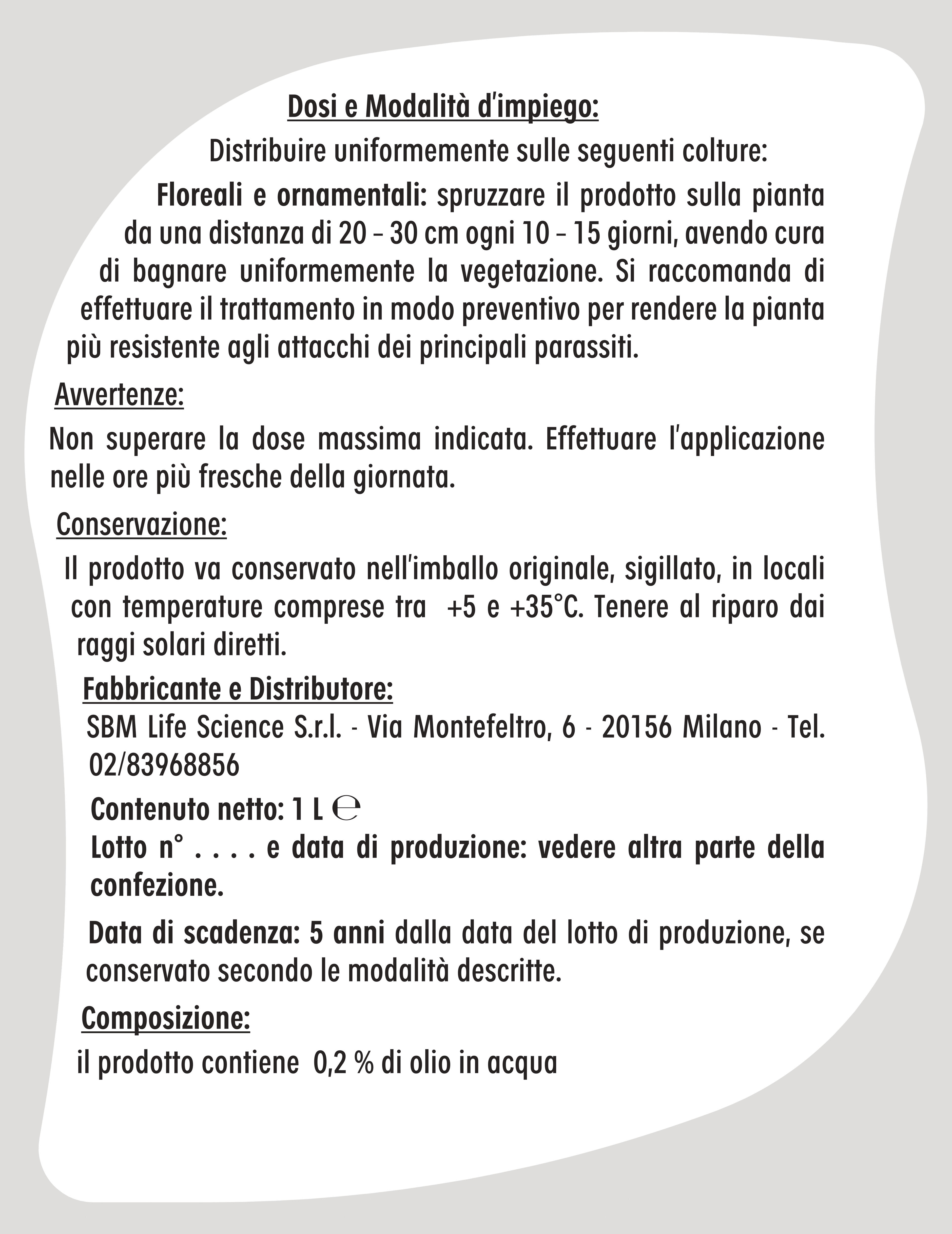 Insetticida SOLABIOL Olio Vegetale di Soia Pronto Uso - 7