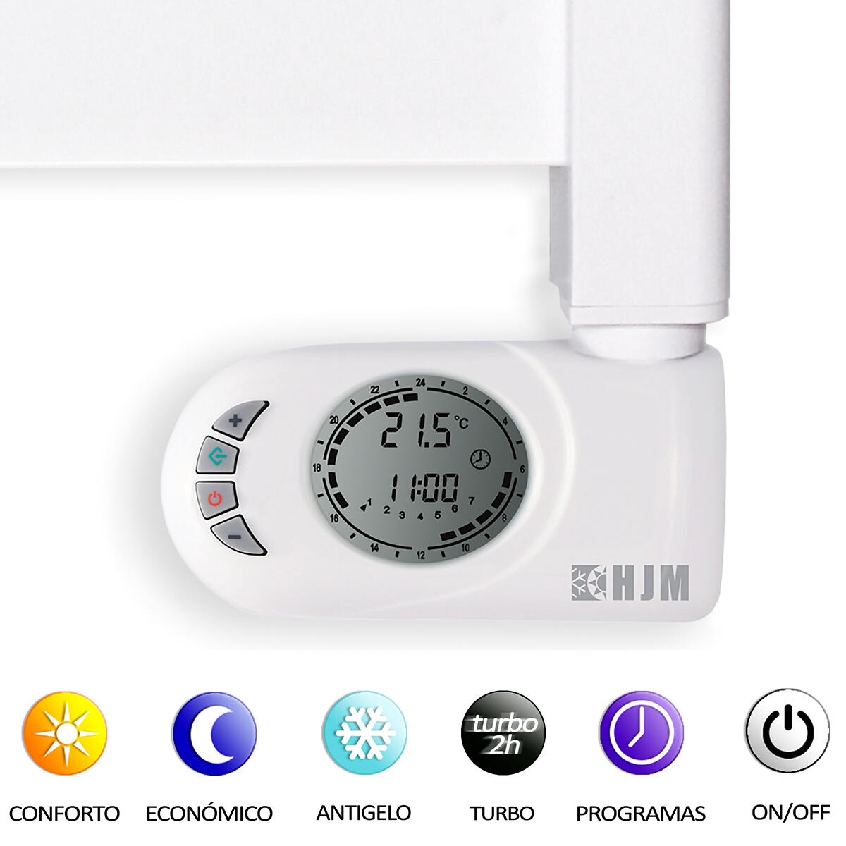 Toalheiro elétrico PLANO NERIS500 BRANCO 500W - 7