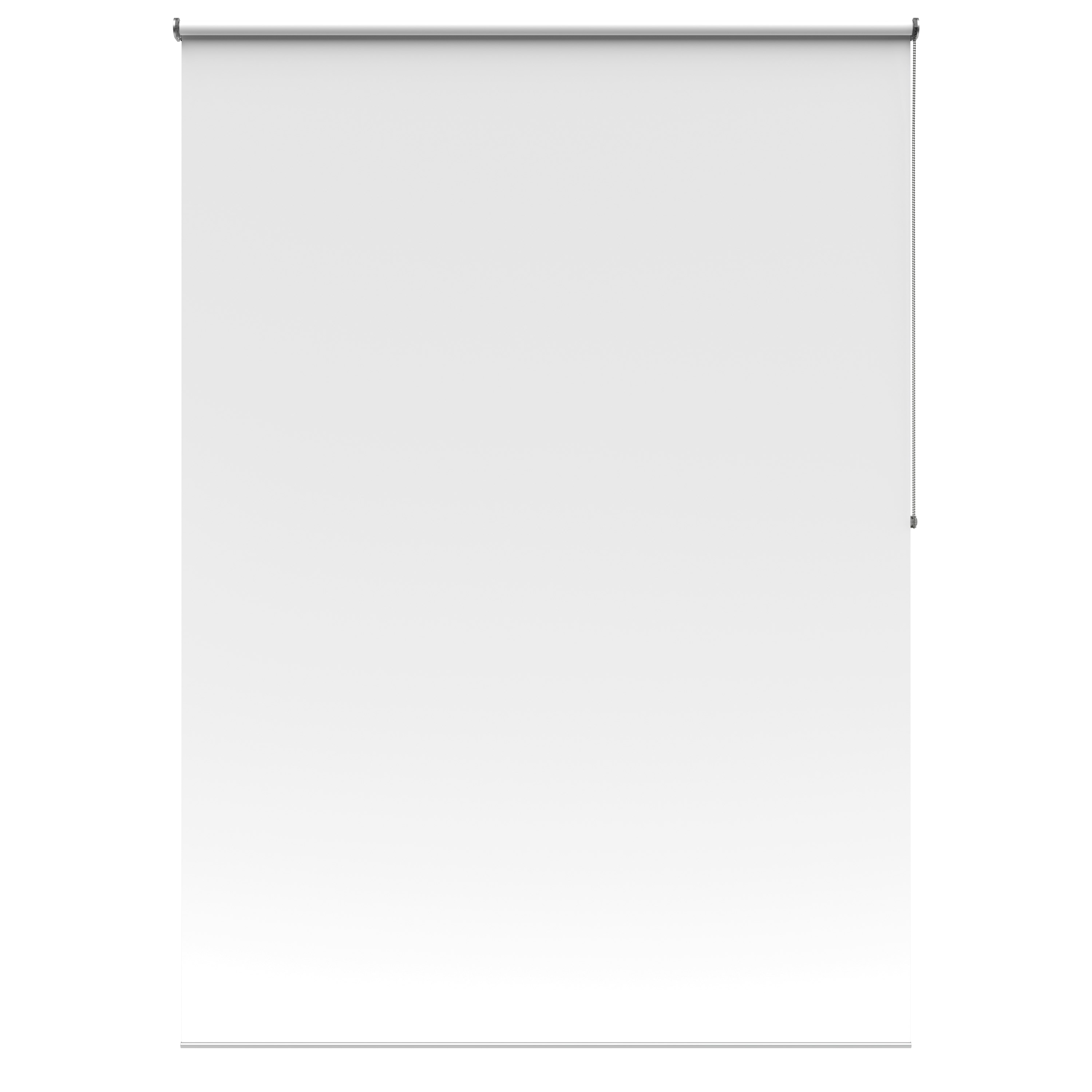 Estor enrollable translúcido  con cadena Samba poliéster liso blanco INSPIRE de 120x250cm - 10