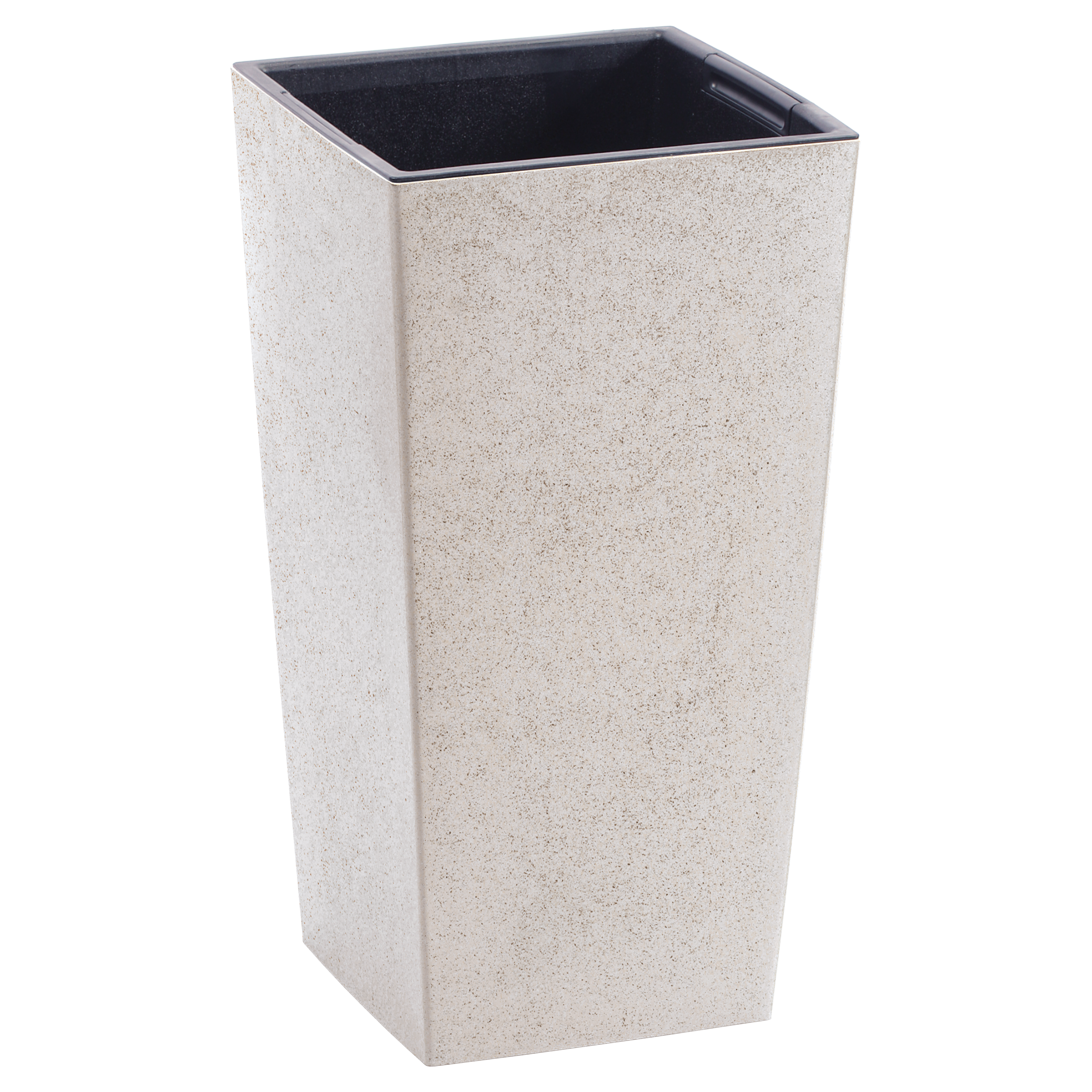 Donica wysoka Urbi 29.5x29.5cm plastikowa biała