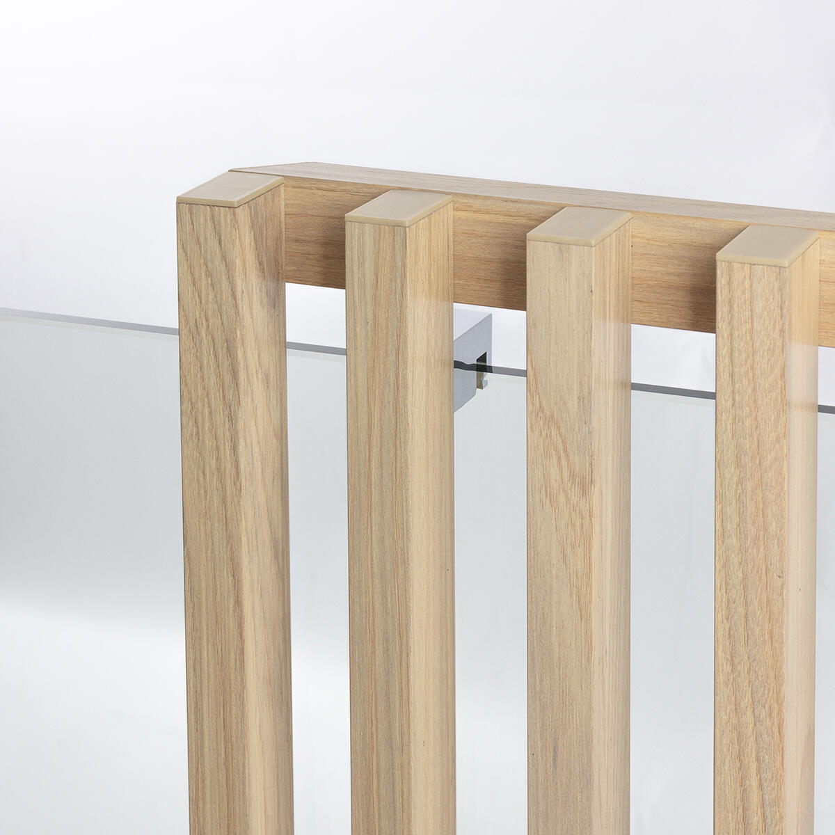 Paroi de douche à l'italienne verre transparent l.120 cm, Ep.8mm effet bois Lumi - 5