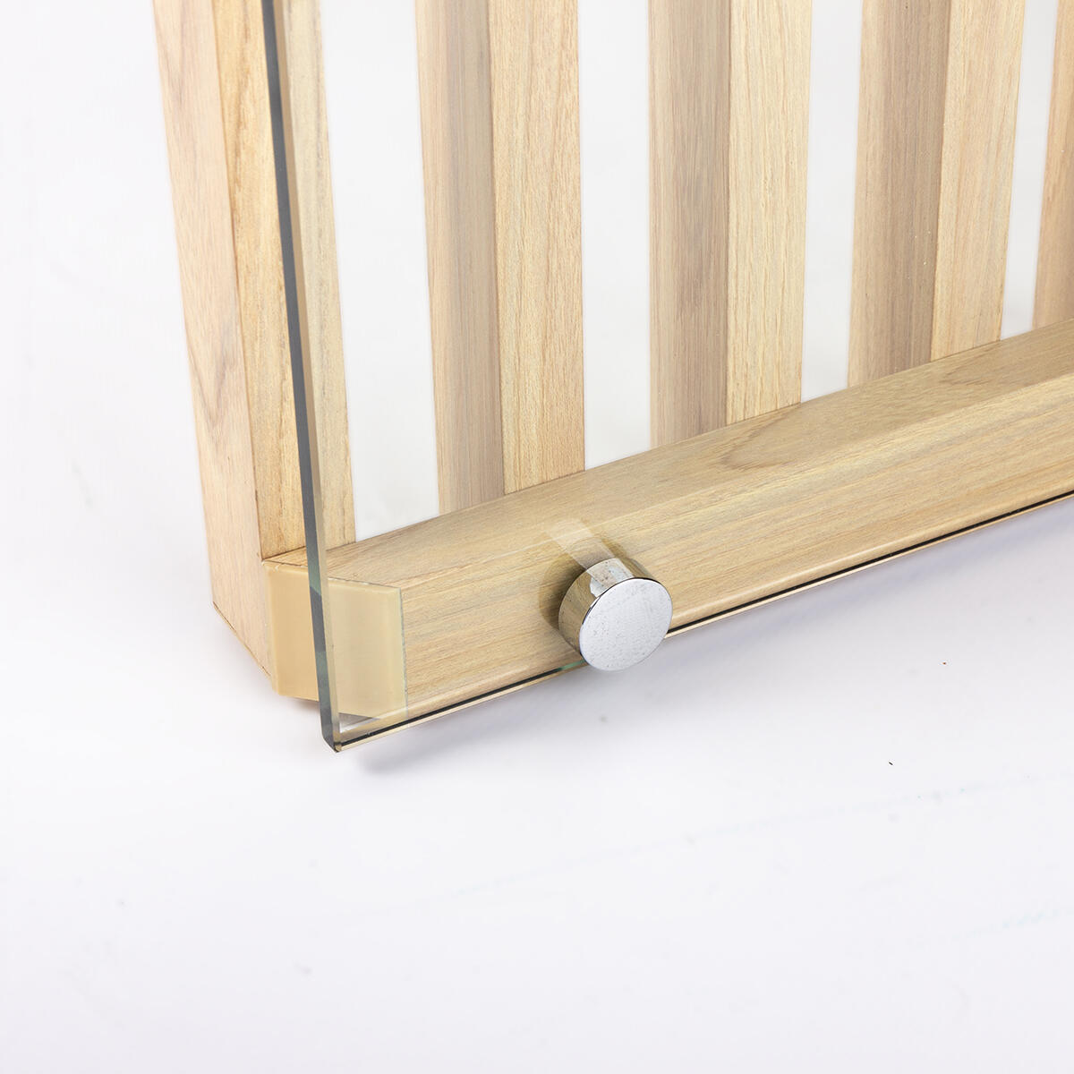 Paroi de douche à l'italienne verre transparent l.120 cm, Ep.8mm effet bois Lumi - 8