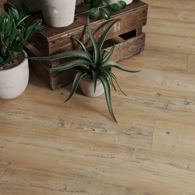 Lame PVC clipsable forte ARTENS Old xl bois naturel