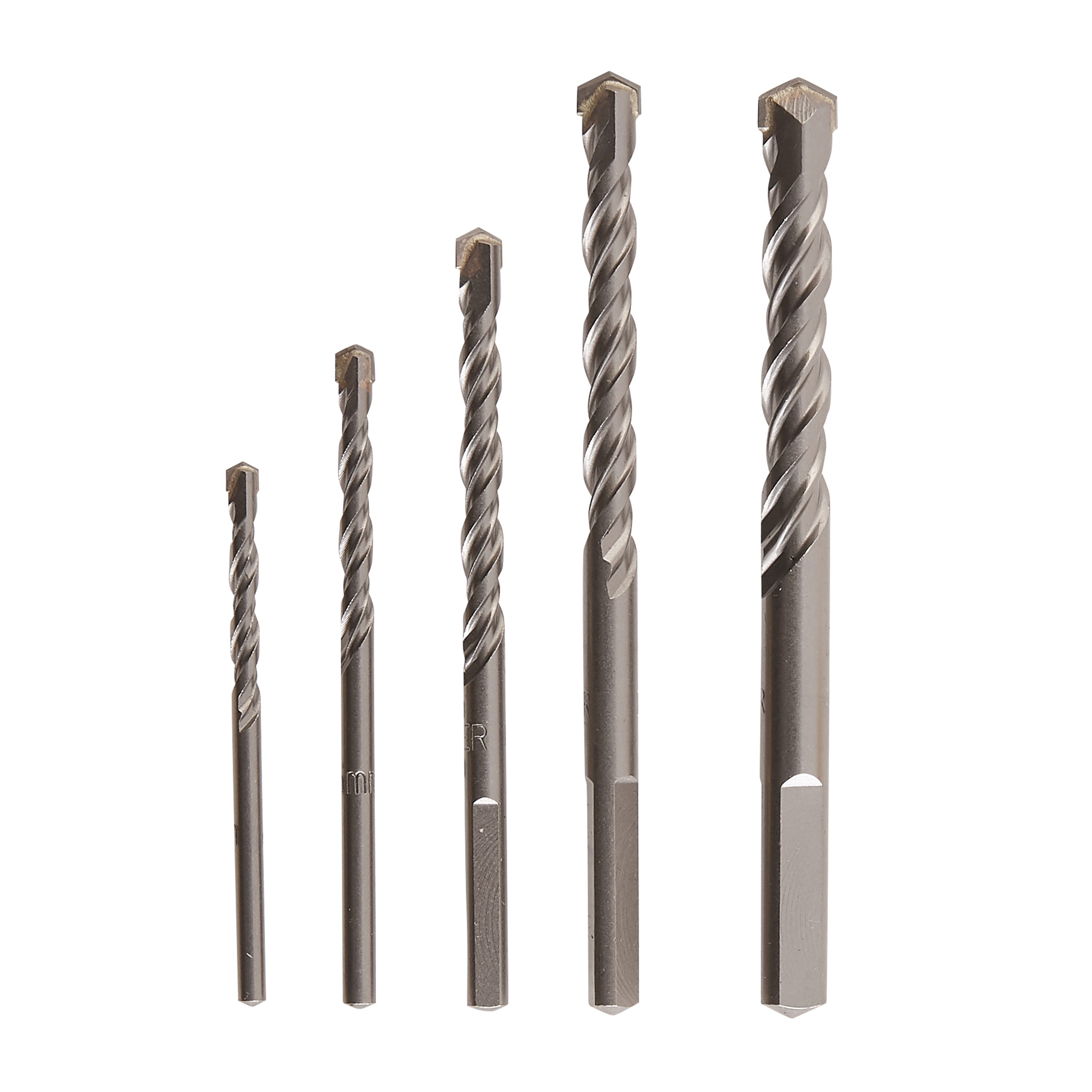 Coffret de 5 forets béton DEXTER PRO, Diam.4 à 10, L.70 à 120 - 6